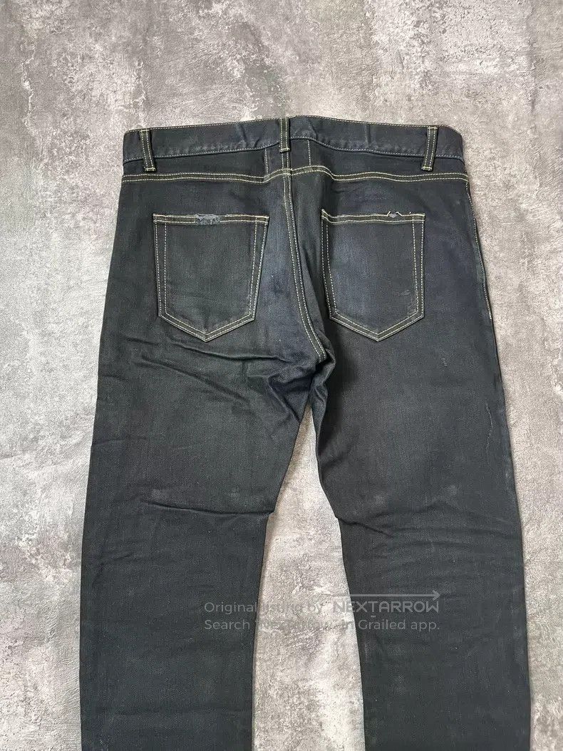 Saint Laurent Paris Saint Laurent Paris Black Large Destroyed Denim Pants with Size US 32 / EU 48 - 9 Thumbnail