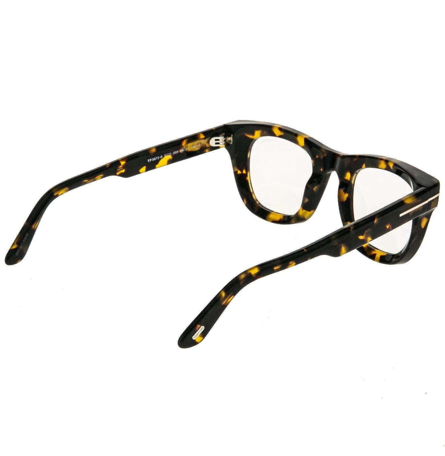 Tom Ford TOM FORD TF5872B 055 Brown Optical Eyeglass 5872 FT5872 Size ONE SIZE - 4 Thumbnail