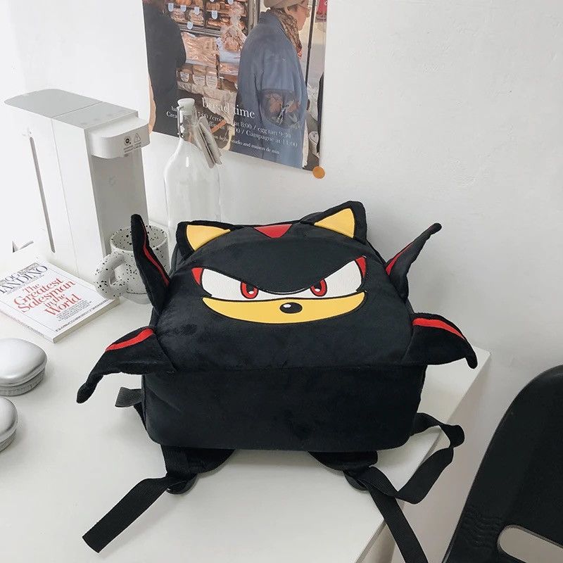 Other Black Hedgehog Plush Backpack Bag Size ONE SIZE - 5 Thumbnail