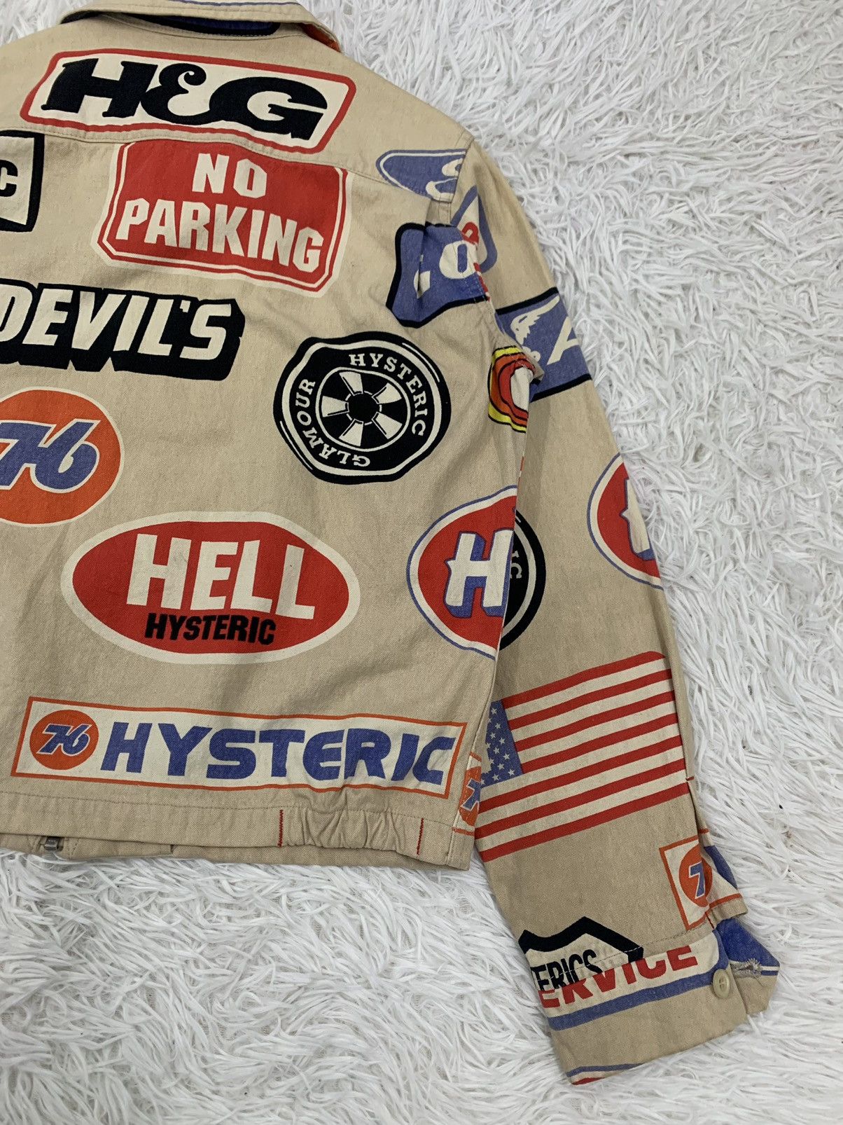 Hysteric Glamour Rare Hysteric Glamour Full Print Jacket Size US S / EU 44-46 / 1 - 8 Thumbnail