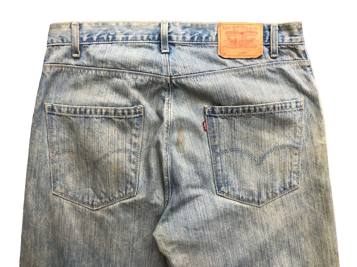 If Six Was Nine 🔥LASTDROP🔥 Vintage Levi's Lot 579 Rusty Baggy Jeans Size US 37 - 11 Thumbnail