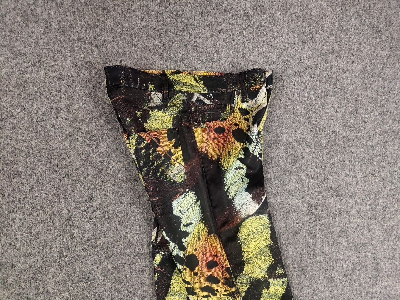 Jaded London Vintage Hysteric Glamour Style Y2K volare print satin Pants Size 24" / US 00 / IT 34 - 9 Thumbnail