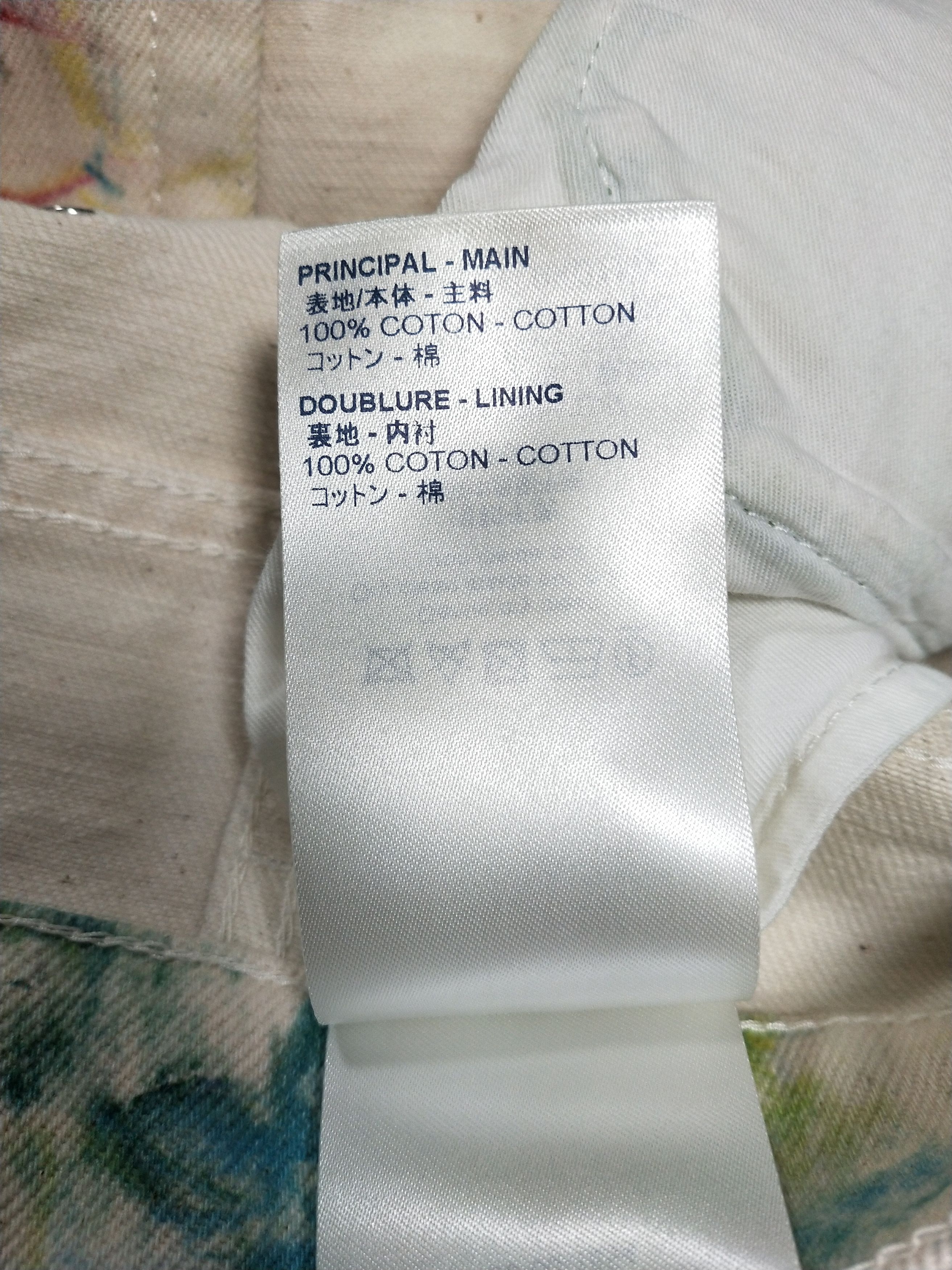 Louis Vuitton Pastel Monogram Denim Jeans Size US 31 - 8 Thumbnail