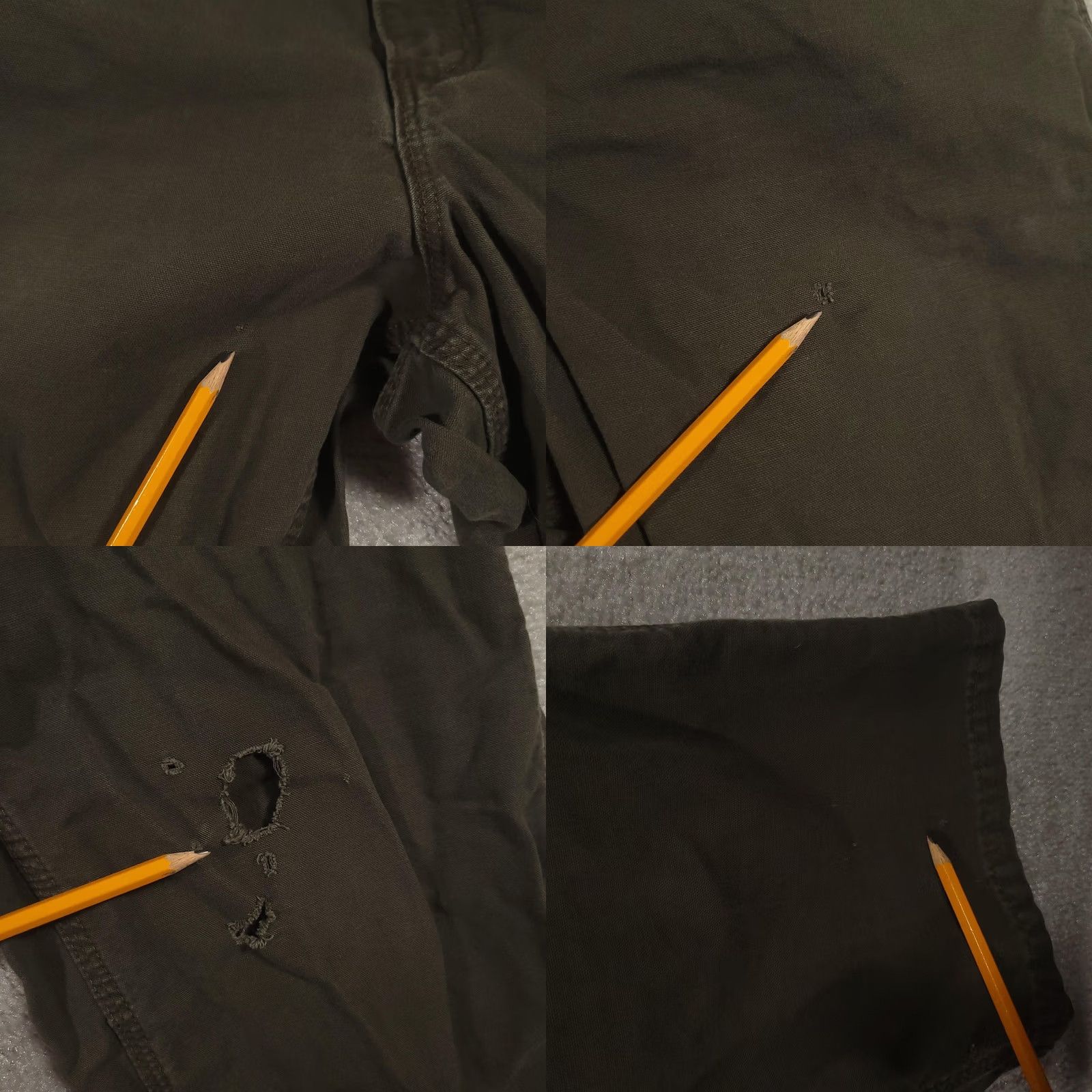 Carhartt Carhartt Pants Mens 32x35 Green Carpenter Work Utility Hammer Loop Canvas Rugged Size US 32 / EU 48 - 8 Thumbnail