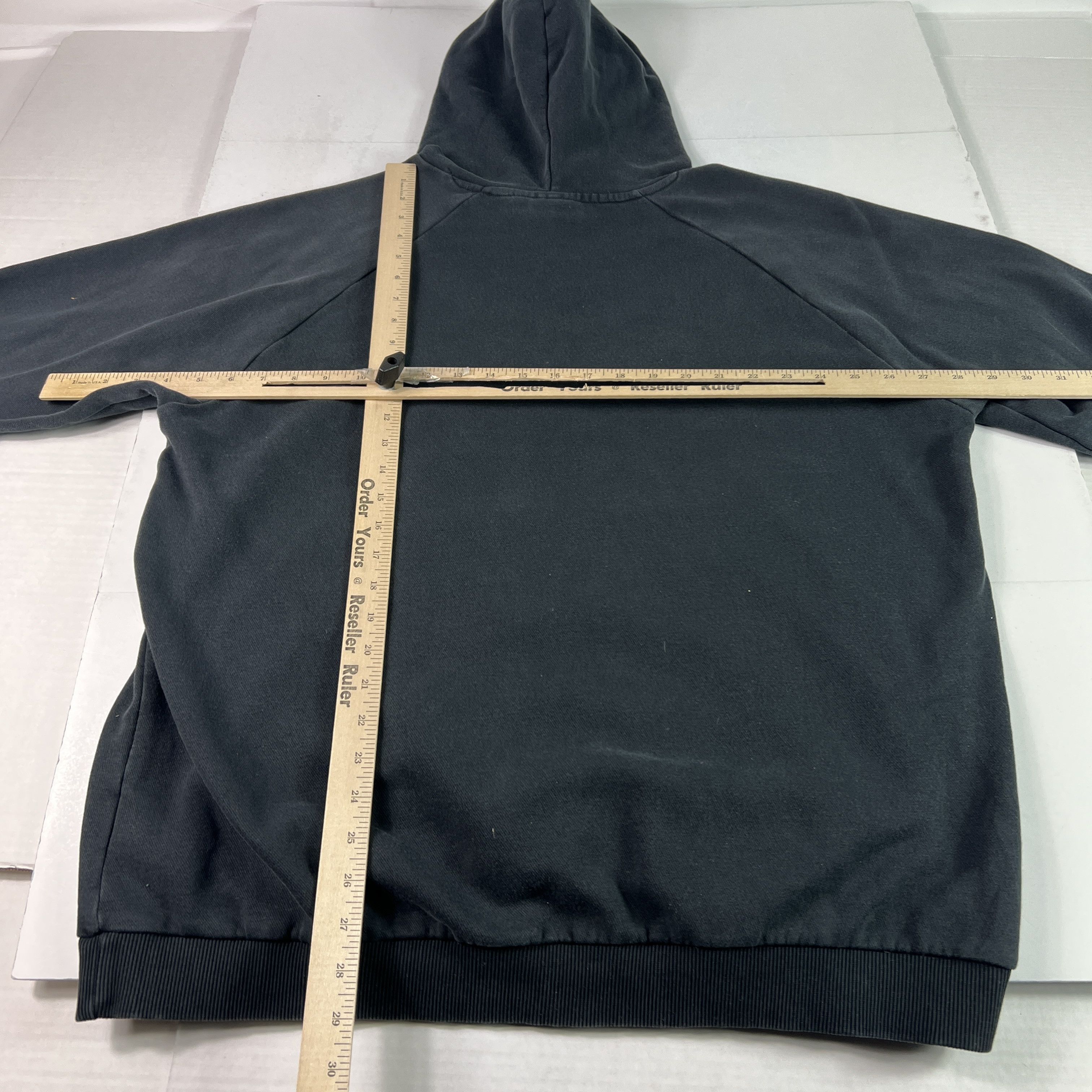 Adidas Adidas Sweatshirt Black & White Faded Trefoil Hoodie Size US XL / EU 56 / 4 - 13 Thumbnail