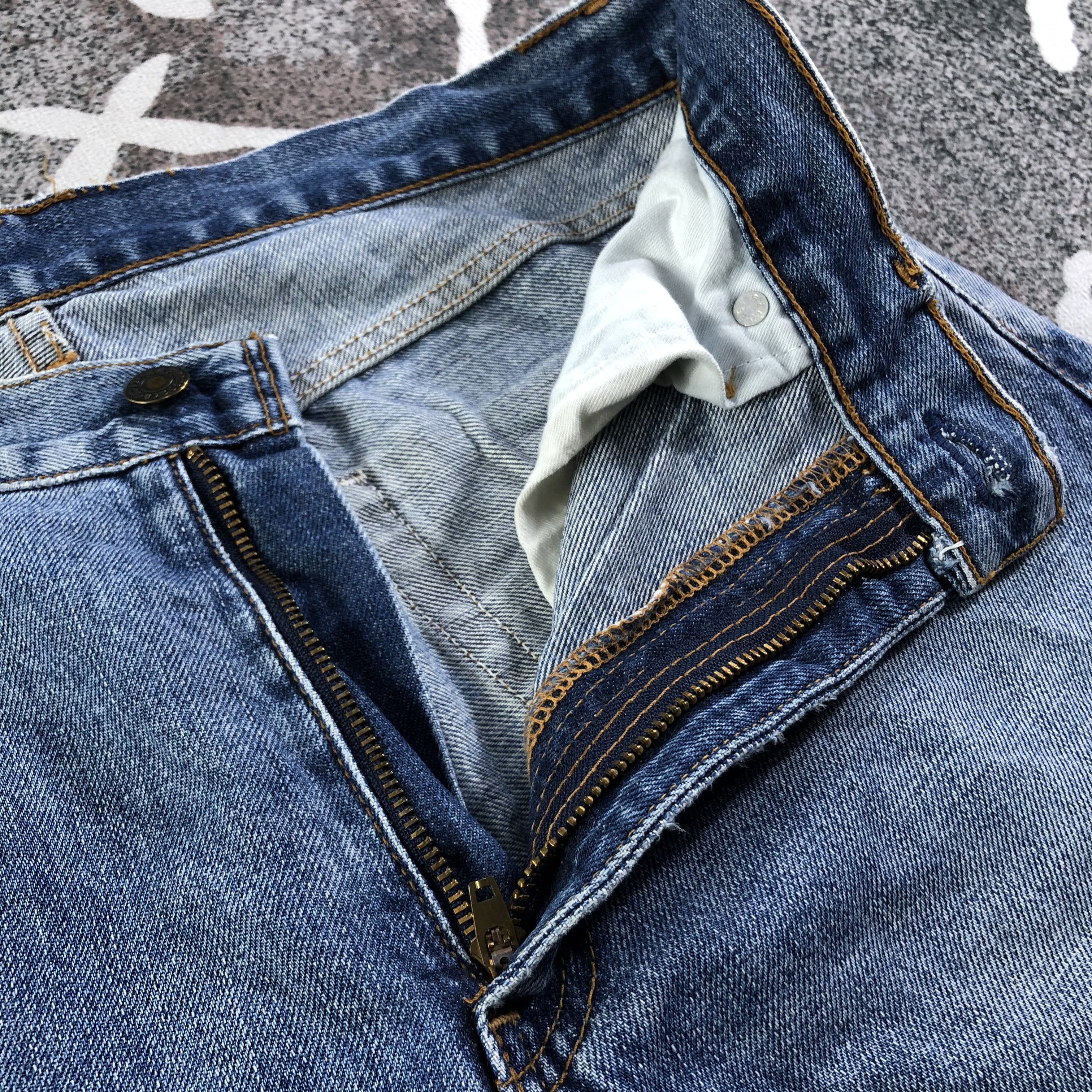 Levi's Vintage 90s Levis 505 Jeans Medium Wash Denim Kj1959 Size US 32 / EU 48 - 8 Thumbnail