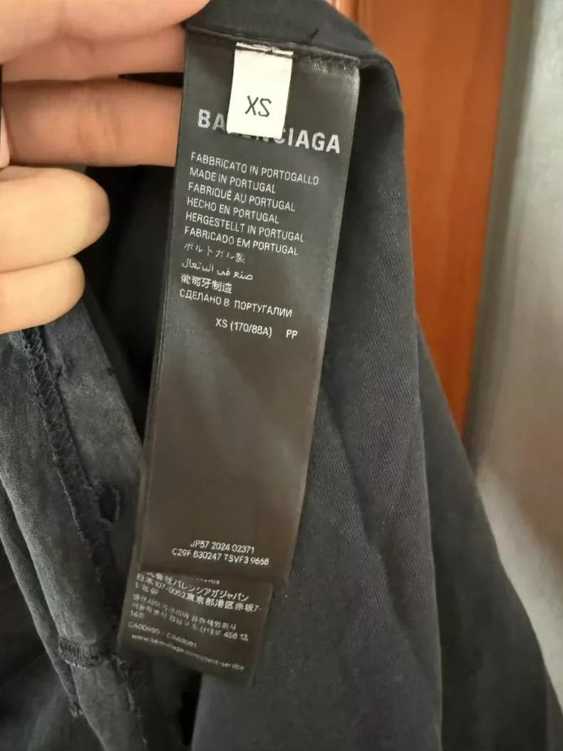 Balenciaga Balenciaga Embroidered reverse logo short sleeves Size US XS / EU 42 / 0 - 4 Thumbnail