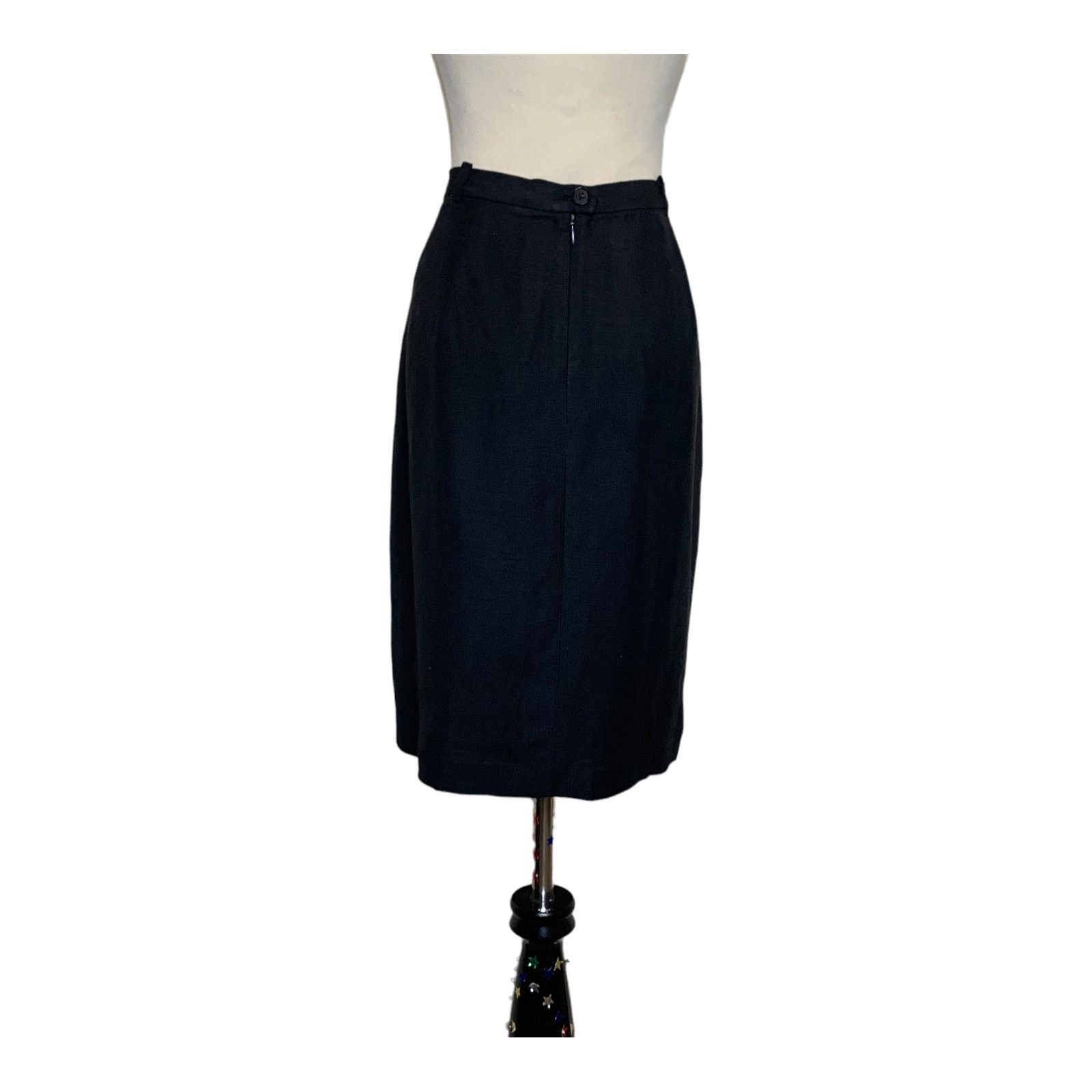 Ann Taylor Ann Taylor vintage black pencil skirt size 6 Size 27" / US 4 / IT 40 - 7 Thumbnail