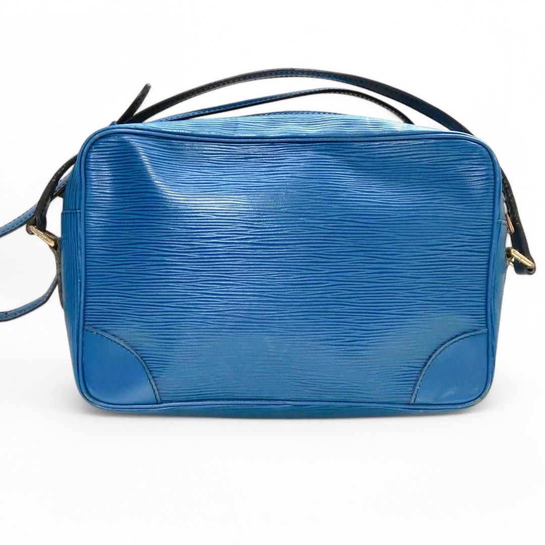 Louis Vuitton Louis Vuitton - Epi Trocadero Shoulder Bag Blue Size ONE SIZE - 3 Thumbnail