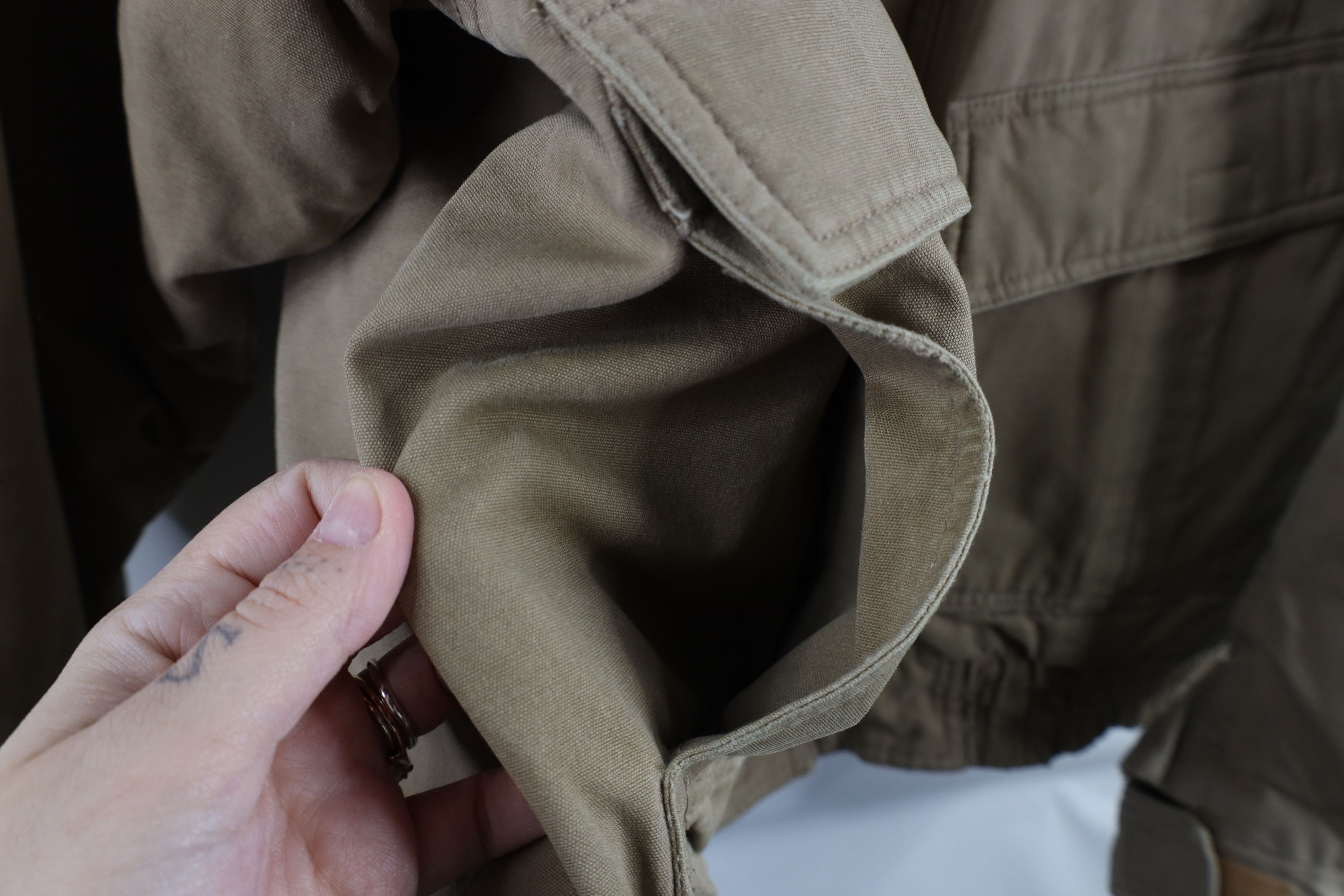 Vintage Vintage 90s Streetwear Deep Pile Fleece Lined Bomber Jacket Size US L / EU 52-54 / 3 - 9 Thumbnail