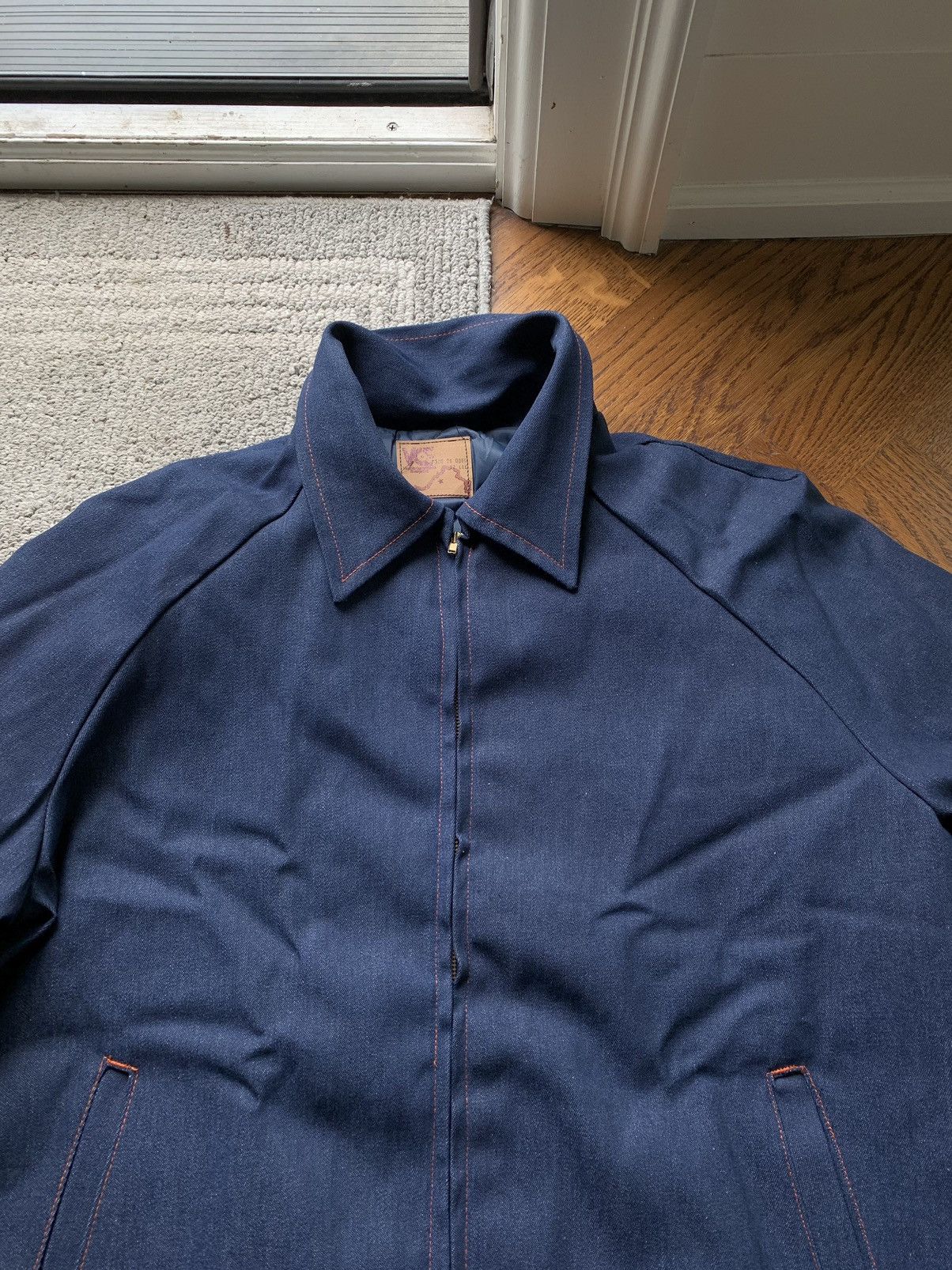 Other × Vintage 90s Prison Issue Work Jacket Vintage Jail Denim Detroit Coat Size US L / EU 52-54 / 3 - 9 Thumbnail
