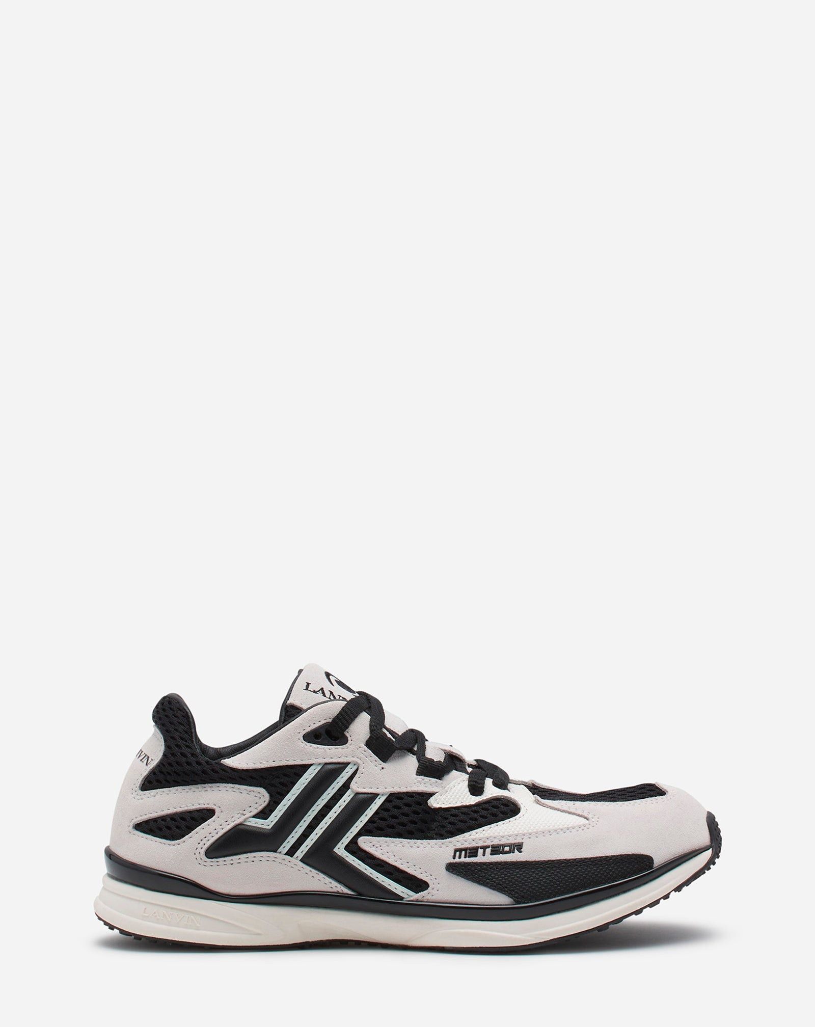 Lanvin o1w1db10226 Meteor Sneakers in Mesh And Suede Size US 11 / EU 44 - 1 Thumbnail