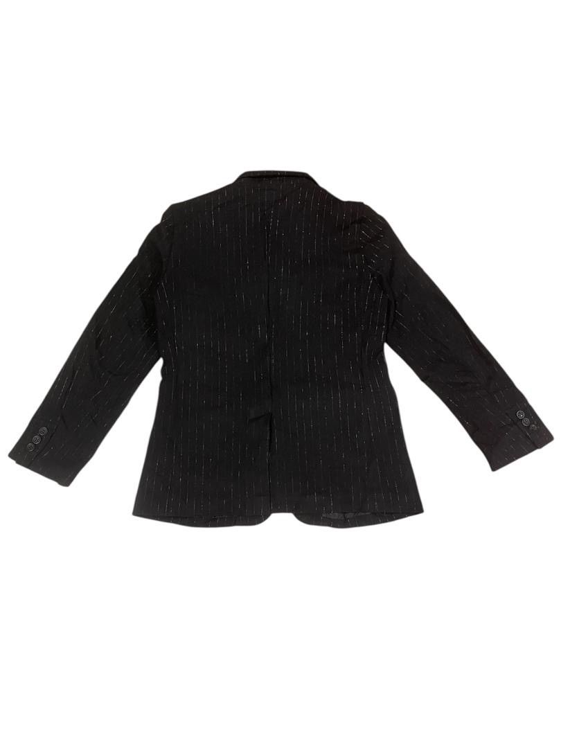 Comme des Garcons Comme des Garcons Punk Style Silver Stripe Casual Jacket Size US XS / EU 42 / 0 - 3 Thumbnail