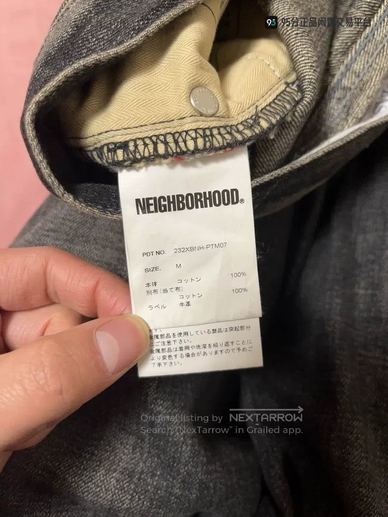Neighborhood Neighborhood size M Quiet bull king patch denim pants Size US 27 - 4 Thumbnail