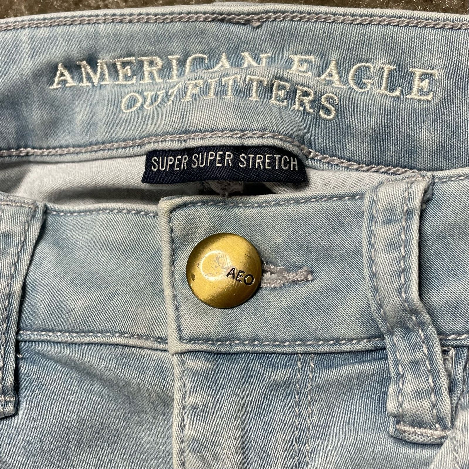 American Eagle Outfitters American Eagle Hi-rise Skinny Jegging Size 28" / US 6 / IT 42 - 3 Thumbnail