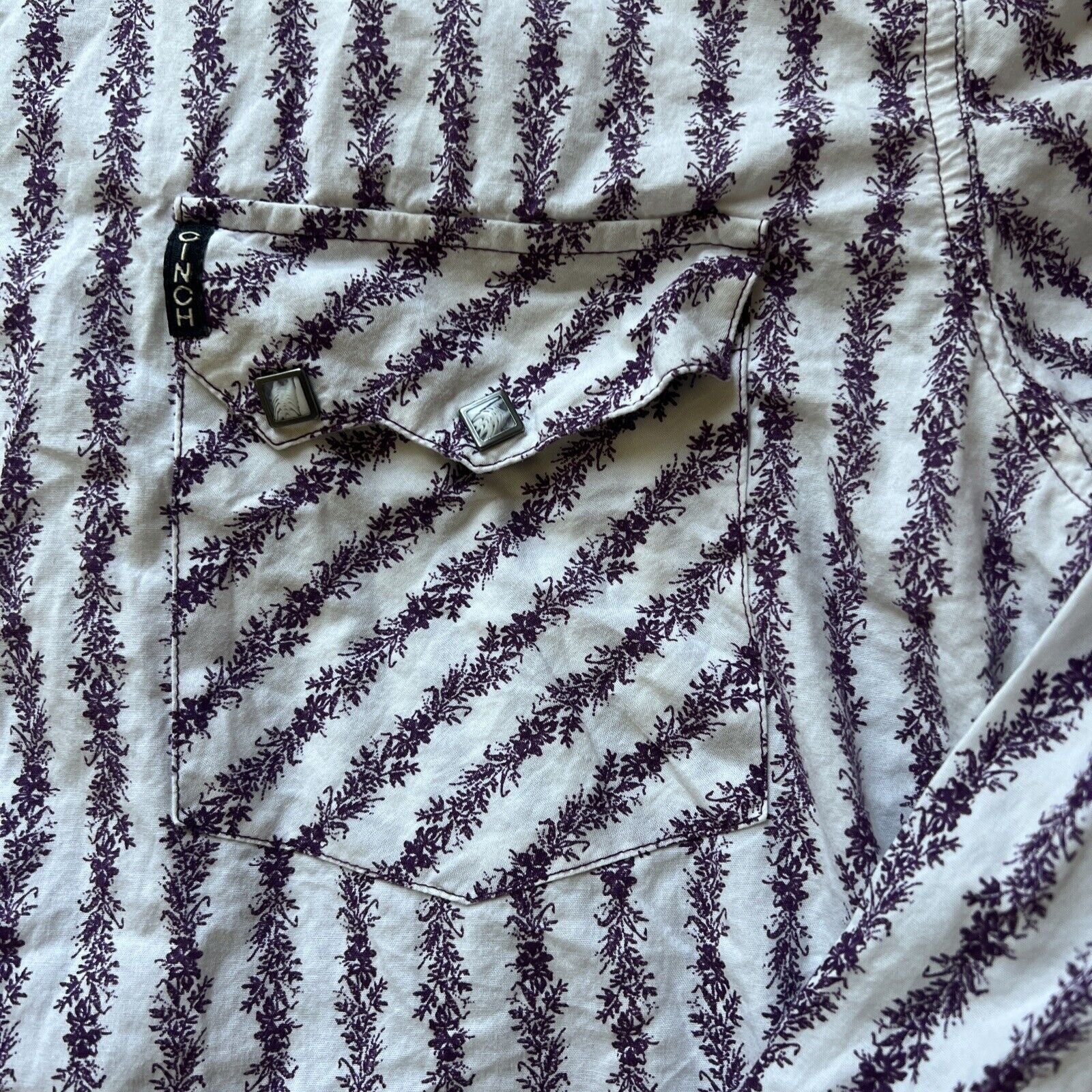CINCH Cinch Modern Fit Men XL Long Sleeve Pearl Snap Western Size US XL / EU 56 / 4 - 2 Thumbnail