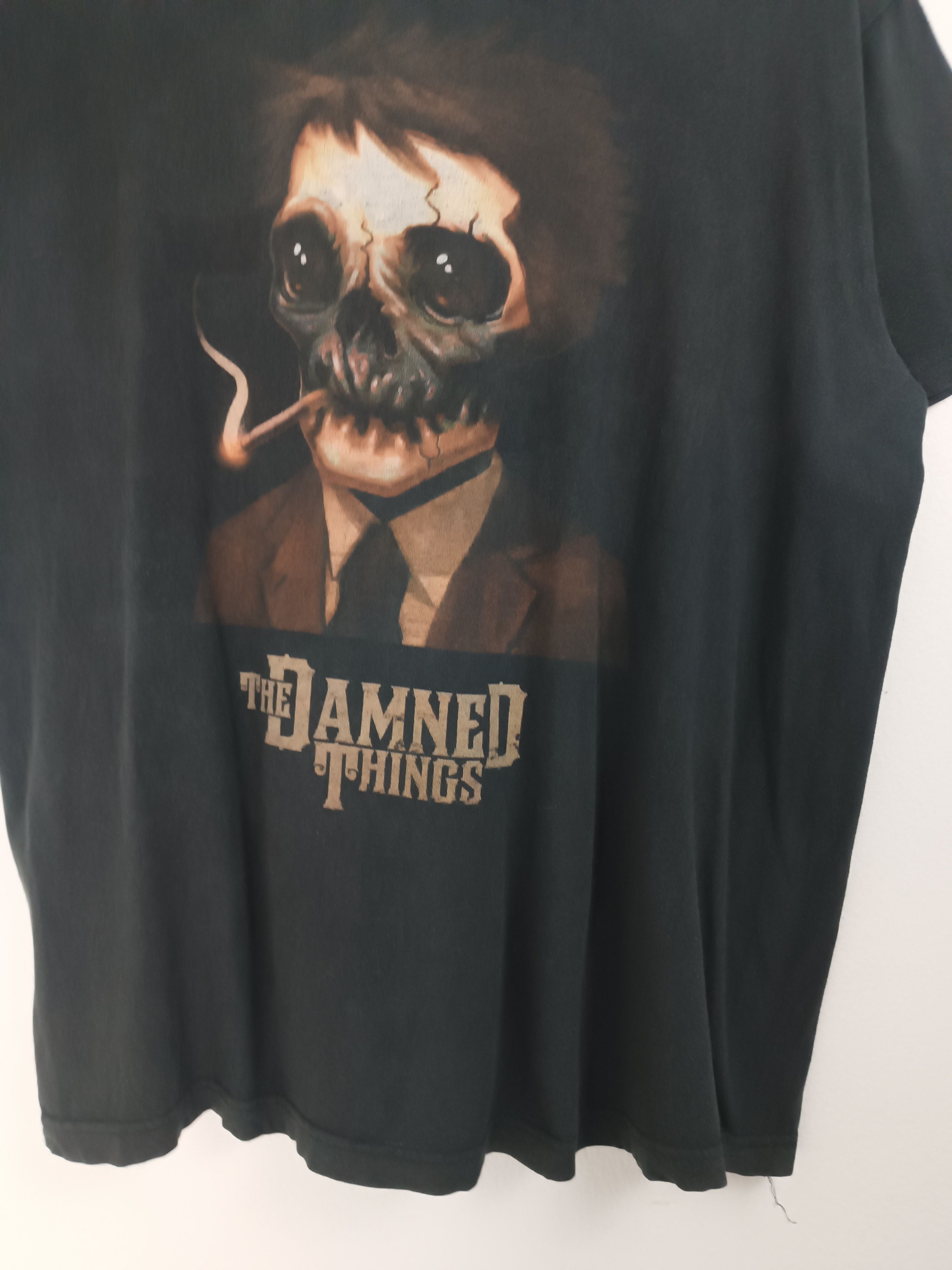 Band Tees VINTAGE THE DAMNED THINGS SKULL TEE volbeat every time i die Size US M / EU 48-50 / 2 - 7 Thumbnail