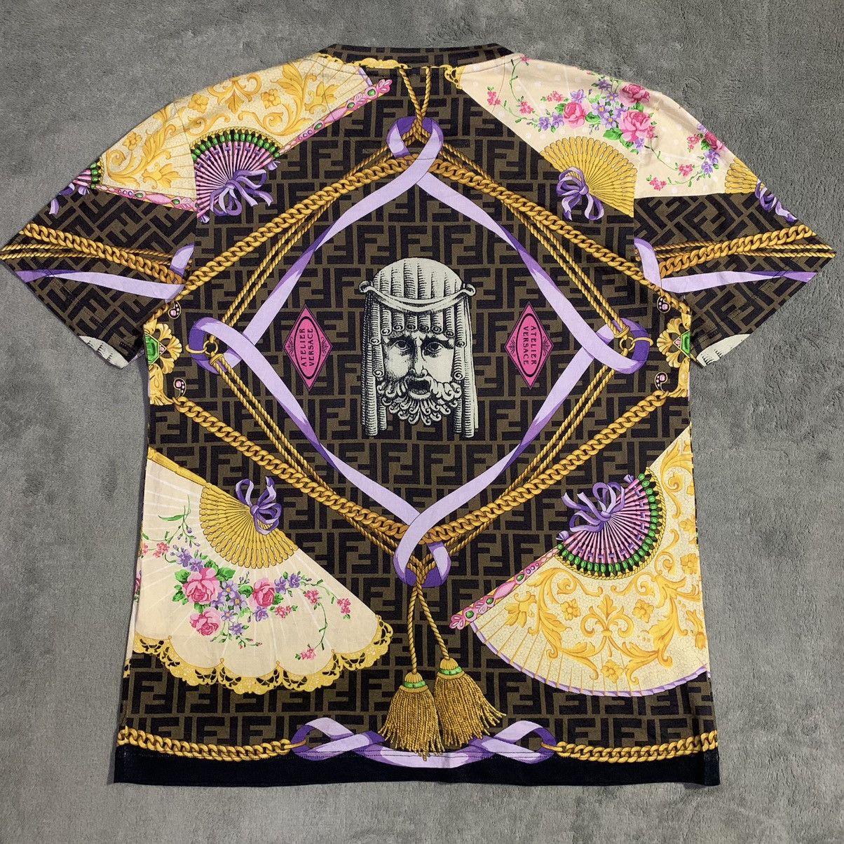 Fendi Fendi x Versace Tshirt Size US S / EU 44-46 / 1 - 2 Thumbnail