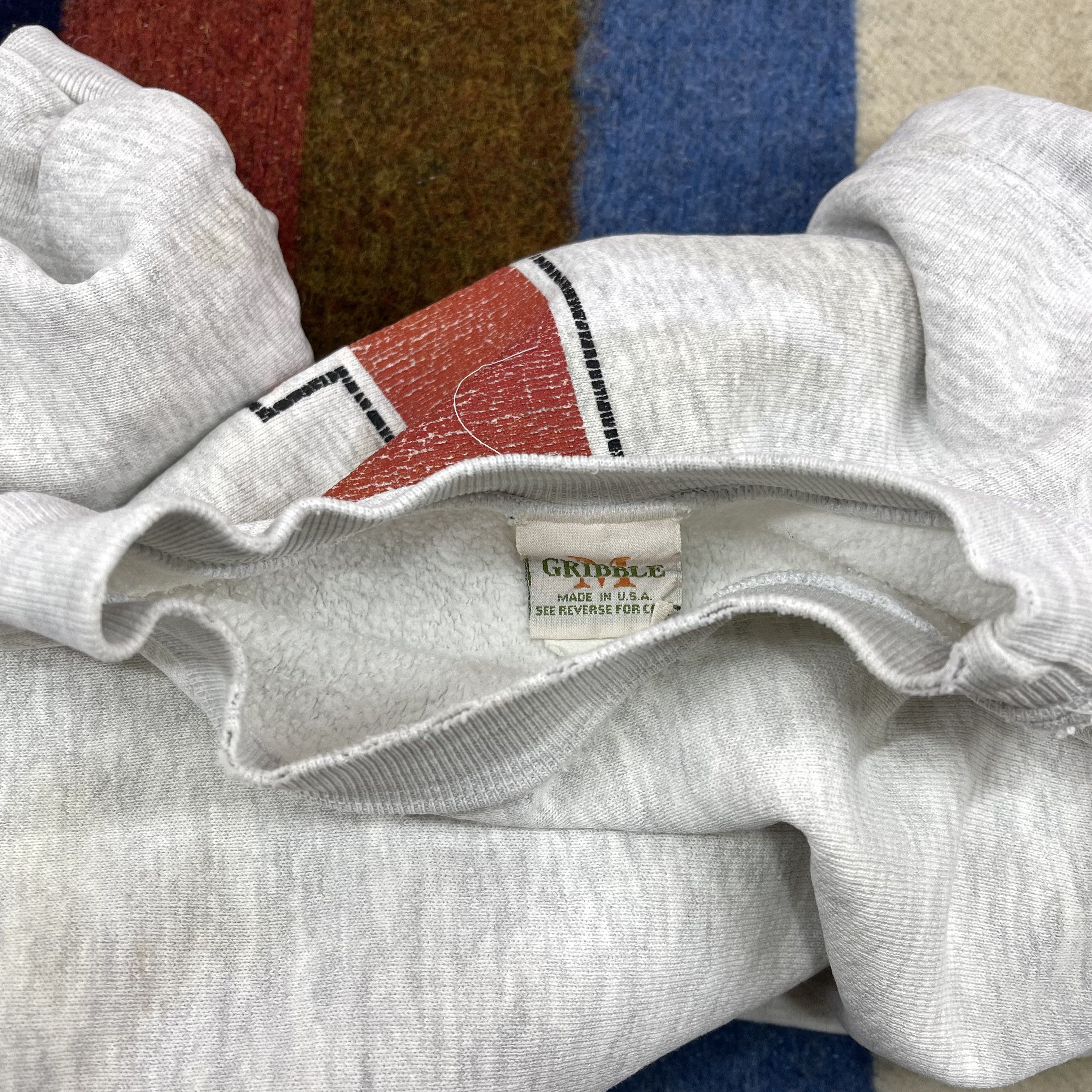 Vintage 90s Vintage KEENE STATE Crew Neck Sweatshirt #1478/AY Size US L / EU 52-54 / 3 - 18 Thumbnail