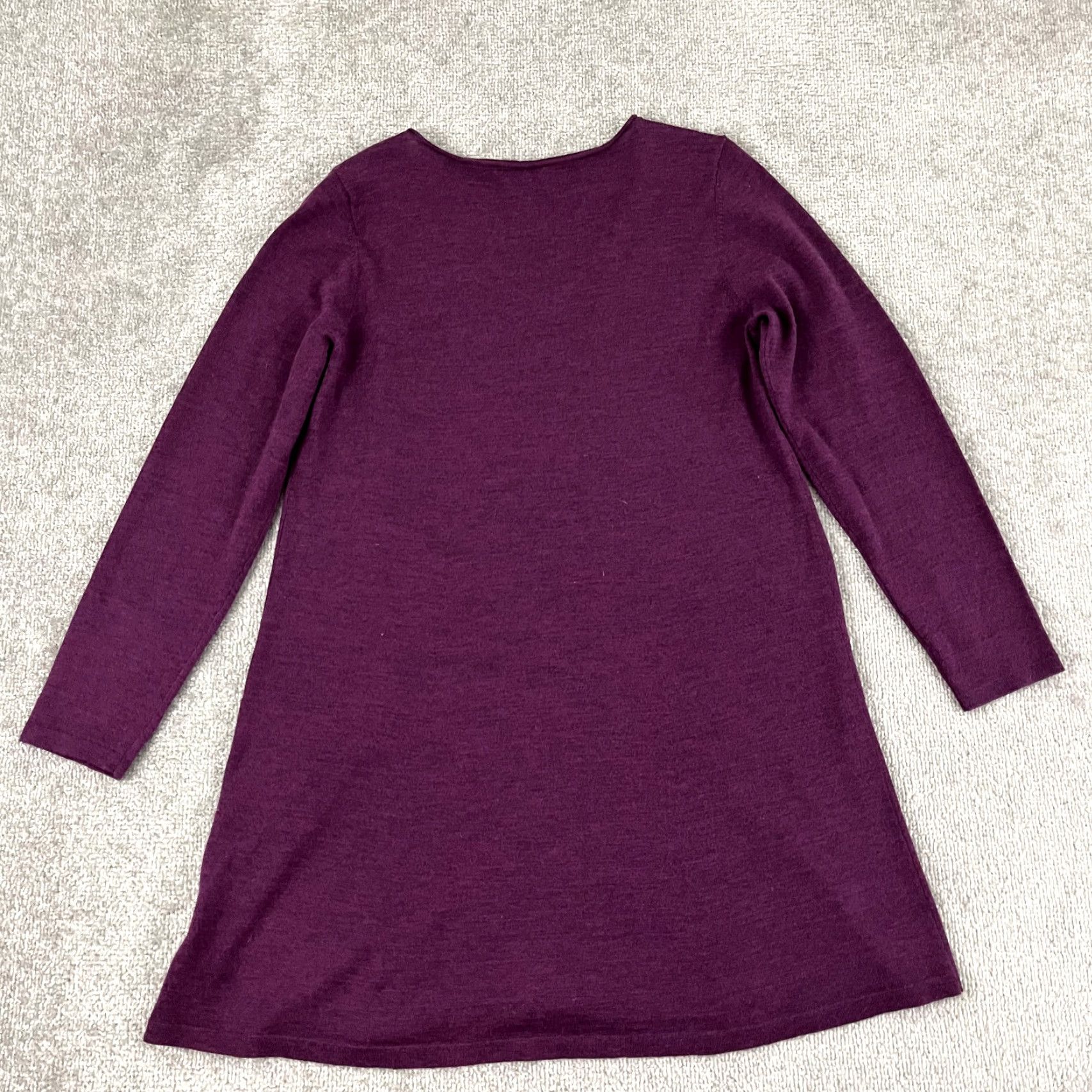 Eileen Fisher Vintage Eileen Fisher Sweater Womens Medium Purple Wool Knitted Pullover Casual Fall Womens Size M / US 6-8 / IT 42-44 - 7 Thumbnail