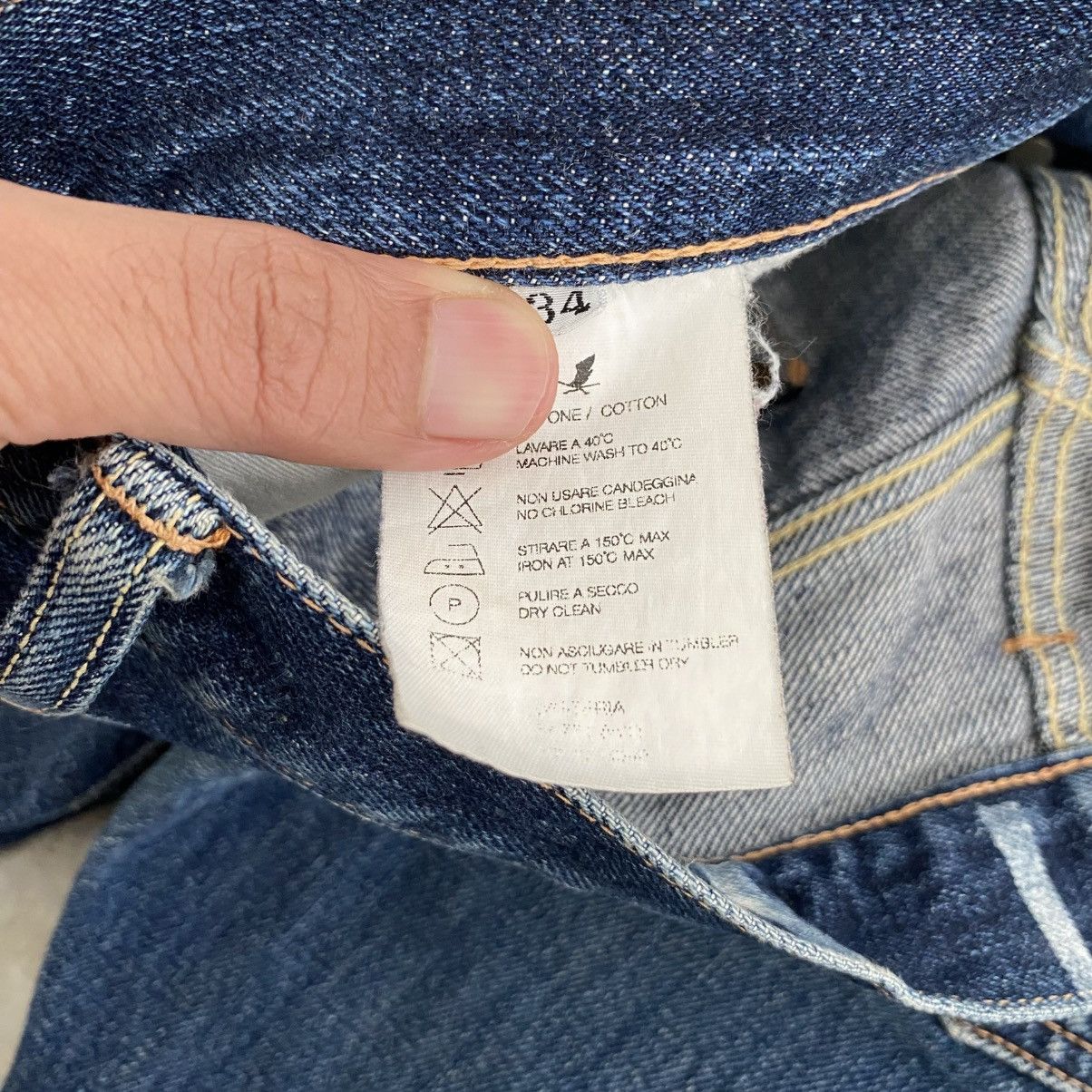 Fujito 2000’s Fujito Made In Japan Faded Blue Selvedge Jeans Size US 33 - 17 Thumbnail