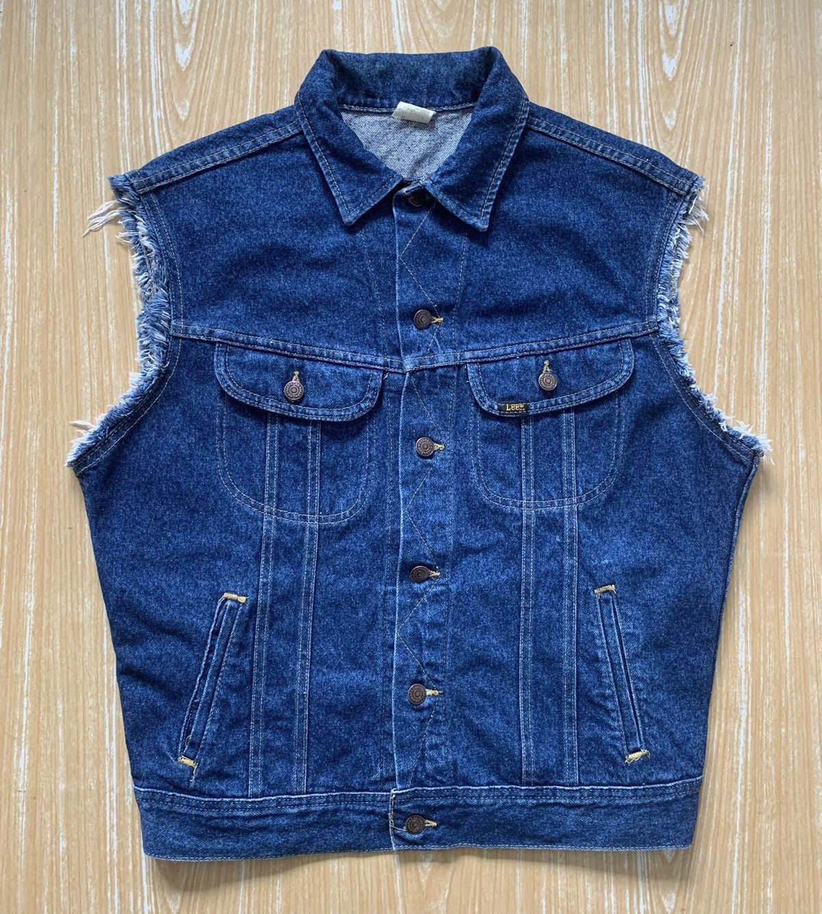 Lee Rare Vintage Lee Jacket Sleeveless Made In USA Size US M / EU 48-50 / 2 - 3 Thumbnail