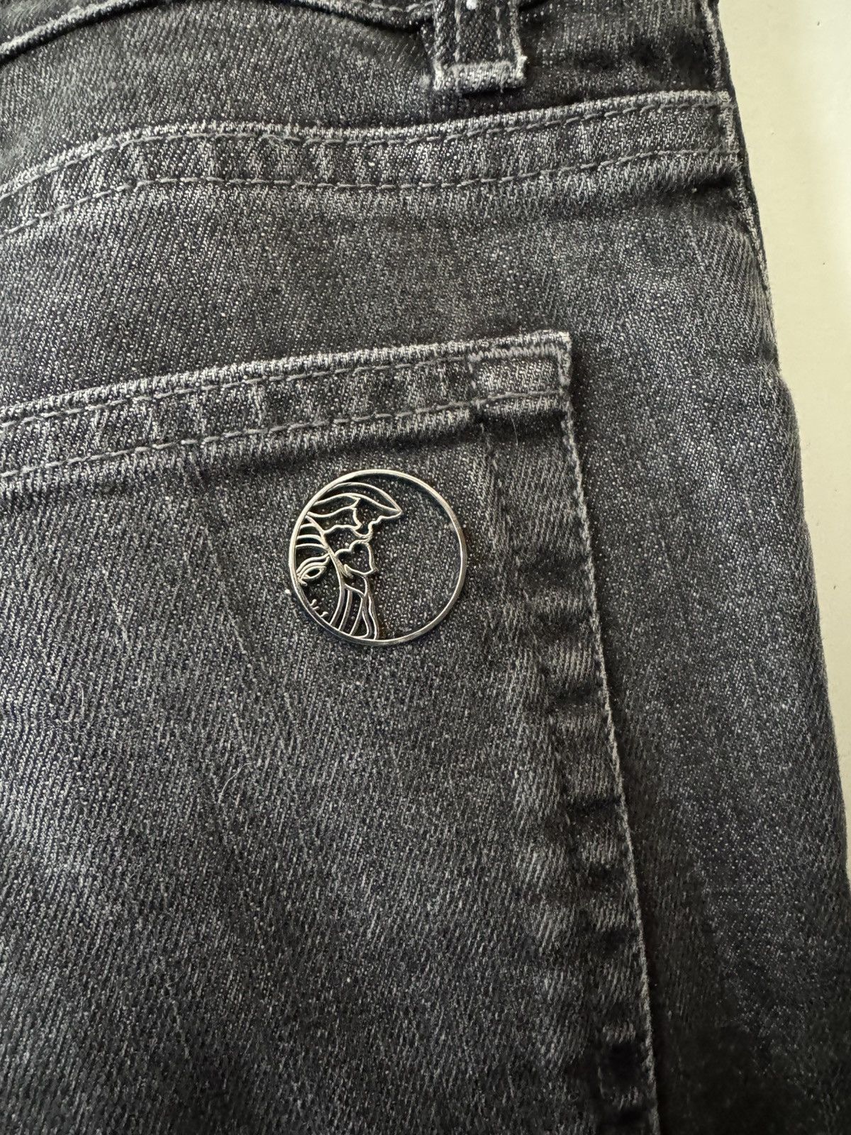 Versace Versace Collection black denim jeans Size US 38 / EU 54 - 6 Thumbnail