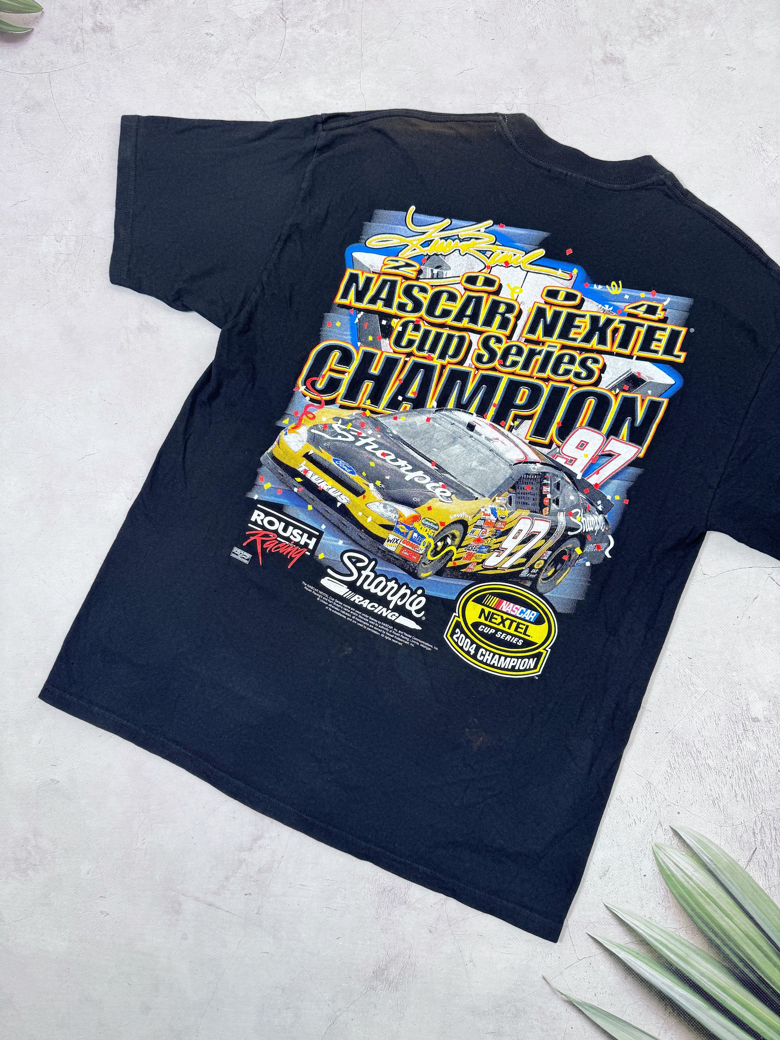 NASCAR 2004 Nascar Nextel Cup Racing T-Shirt #97 Kurt Busch Size US XL / EU 56 / 4 - 15 Thumbnail
