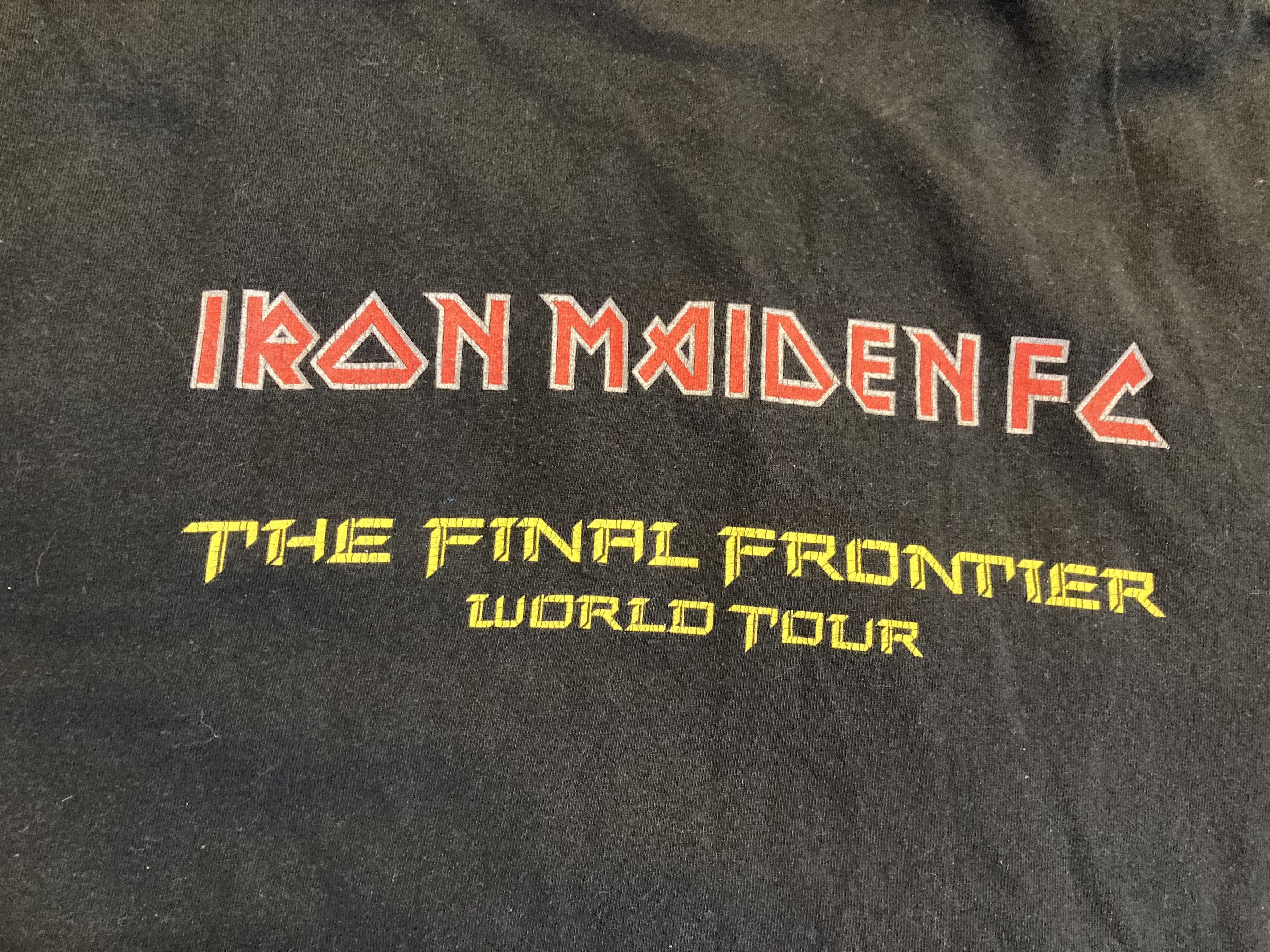 Iron Maiden Iron Maiden LLP OFFICIAL *FAN CLUB ONLY* FC T-Shirt 2010 Size US XL / EU 56 / 4 - 7 Thumbnail