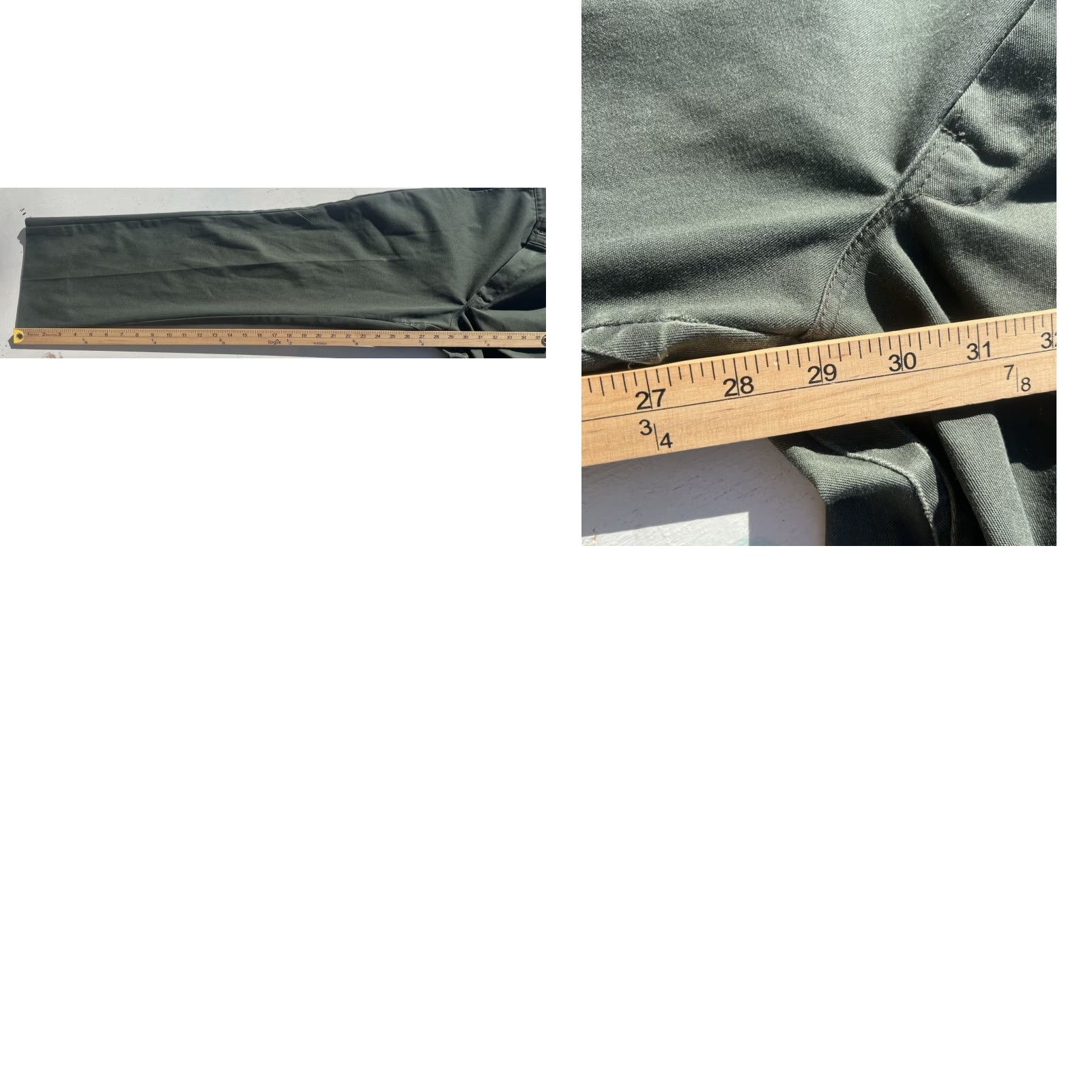 Dickies VINTAGE Dickies Pants Men's 30 Green Solid Workwear Street Skate City Retro Size US 30 / EU 46 - 10 Thumbnail