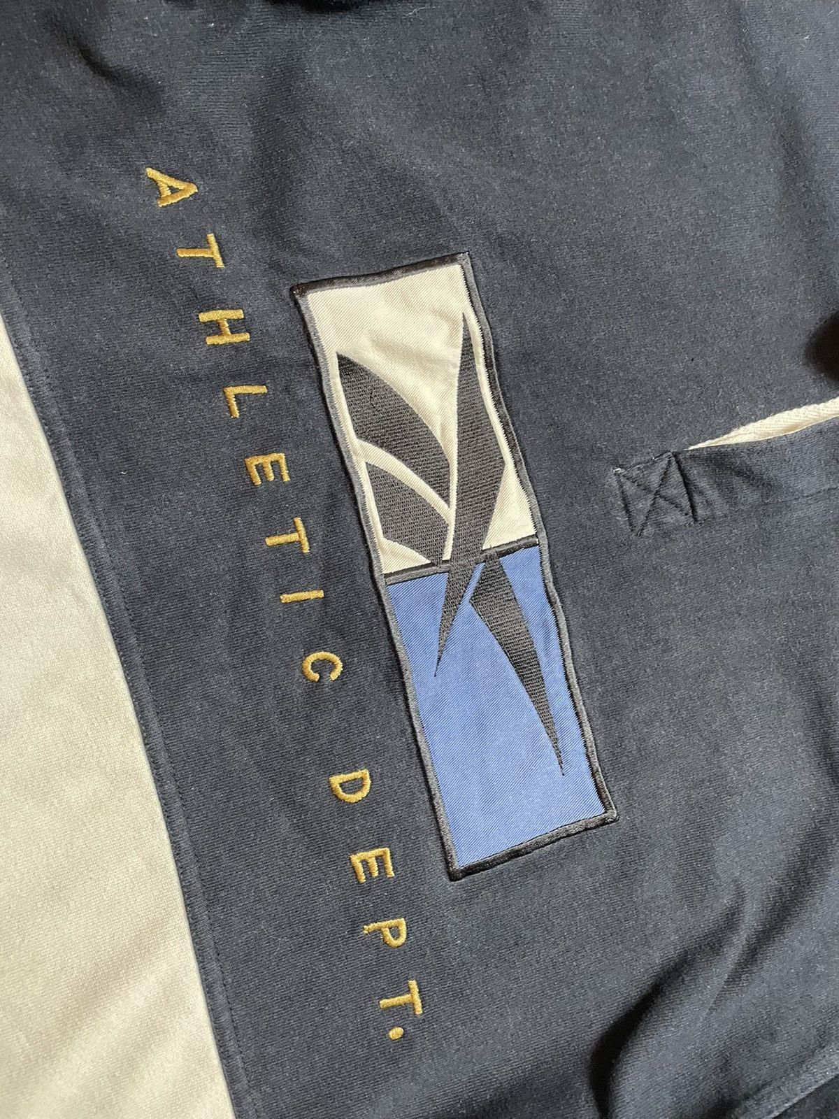 Reebok × Vintage Vintage Rugby Sweatshirt Reebok Y2K Big Logo Retro Size US M / EU 48-50 / 2 - 7 Thumbnail