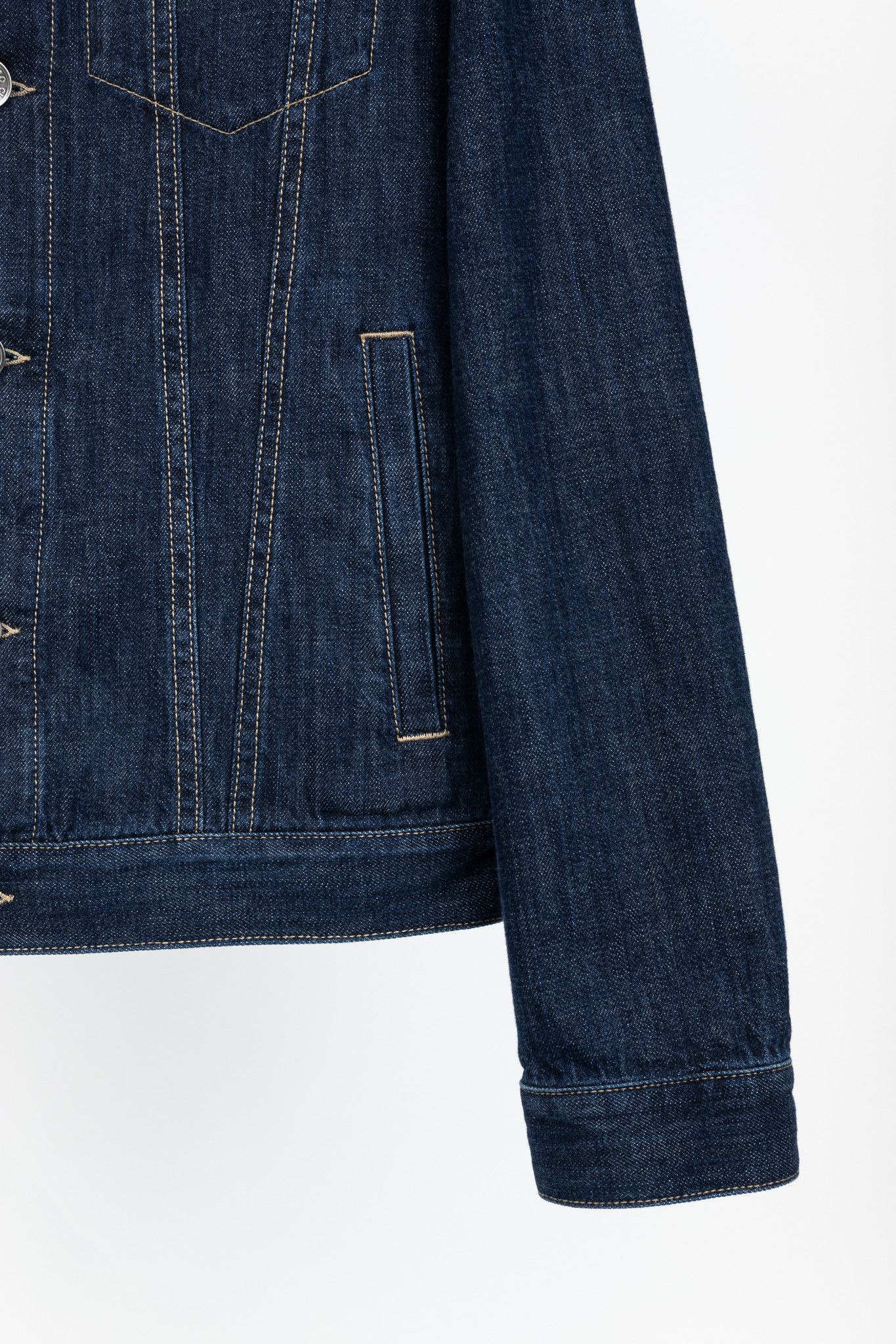 Brunello Cucinelli Brunello Cucinelli SS/22 Blue Cotton-Denim Jean Jacket Size US XS / EU 42 / 0 - 8 Thumbnail