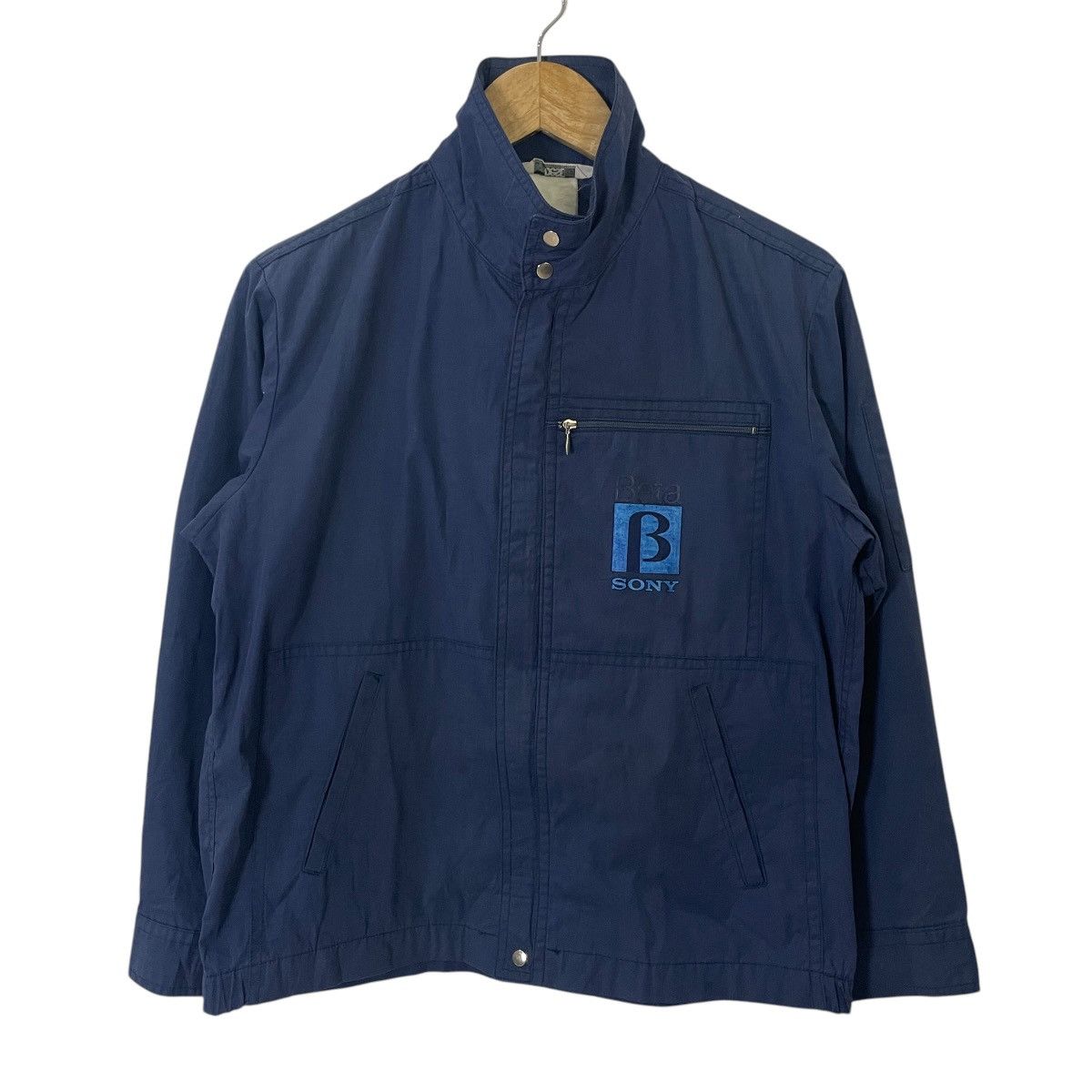 Sony Vintage Sony Big Logo Jacket Size US M / EU 48-50 / 2 - 6 Thumbnail