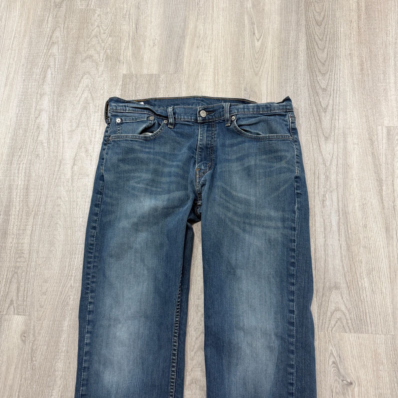 Levi's Levis 559 Relaxed Straight Jeans Men's 34x30 Faded Whiskers Size US 34 / EU 50 - 2 Thumbnail