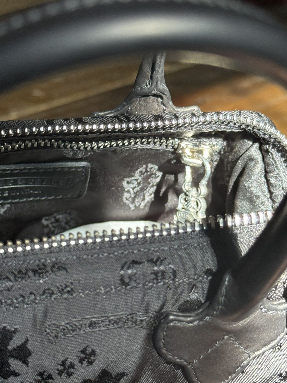 Chrome Hearts Chrome Hearts “Mochita” nylon mini purse BLK Size ONE SIZE - 14 Thumbnail