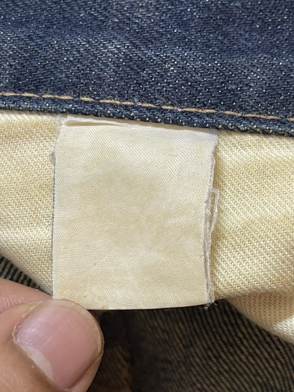 Kapital Vintage Japanese Brand Mud Wash Style Distress Loose Jeans Size US 32 / EU 48 - 9 Thumbnail