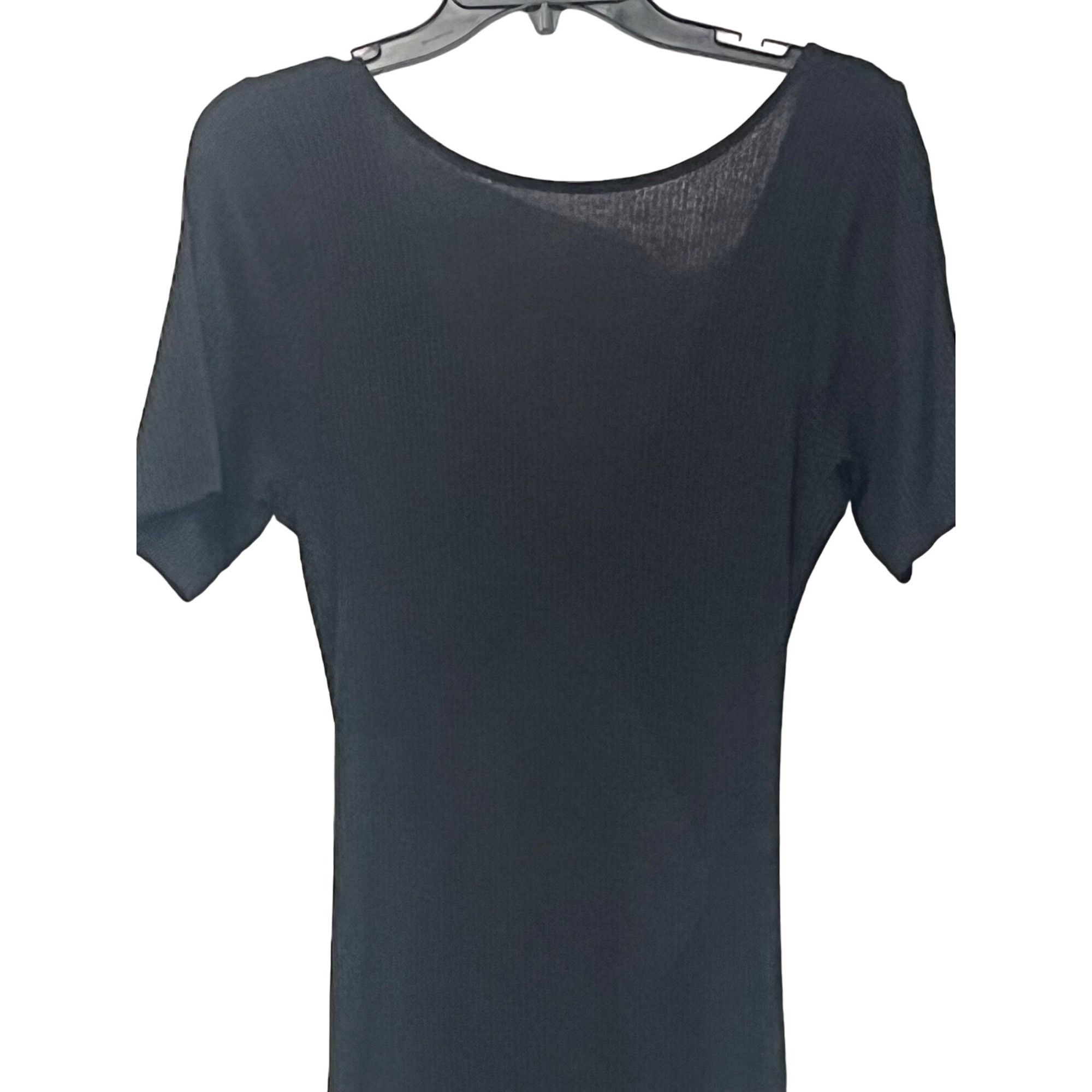 Other ROW A Junior’s Ribbed Bodycon MIDI Dress with Twist Back, B Size XL / US 12-14 / IT 48-50 - 11 Thumbnail