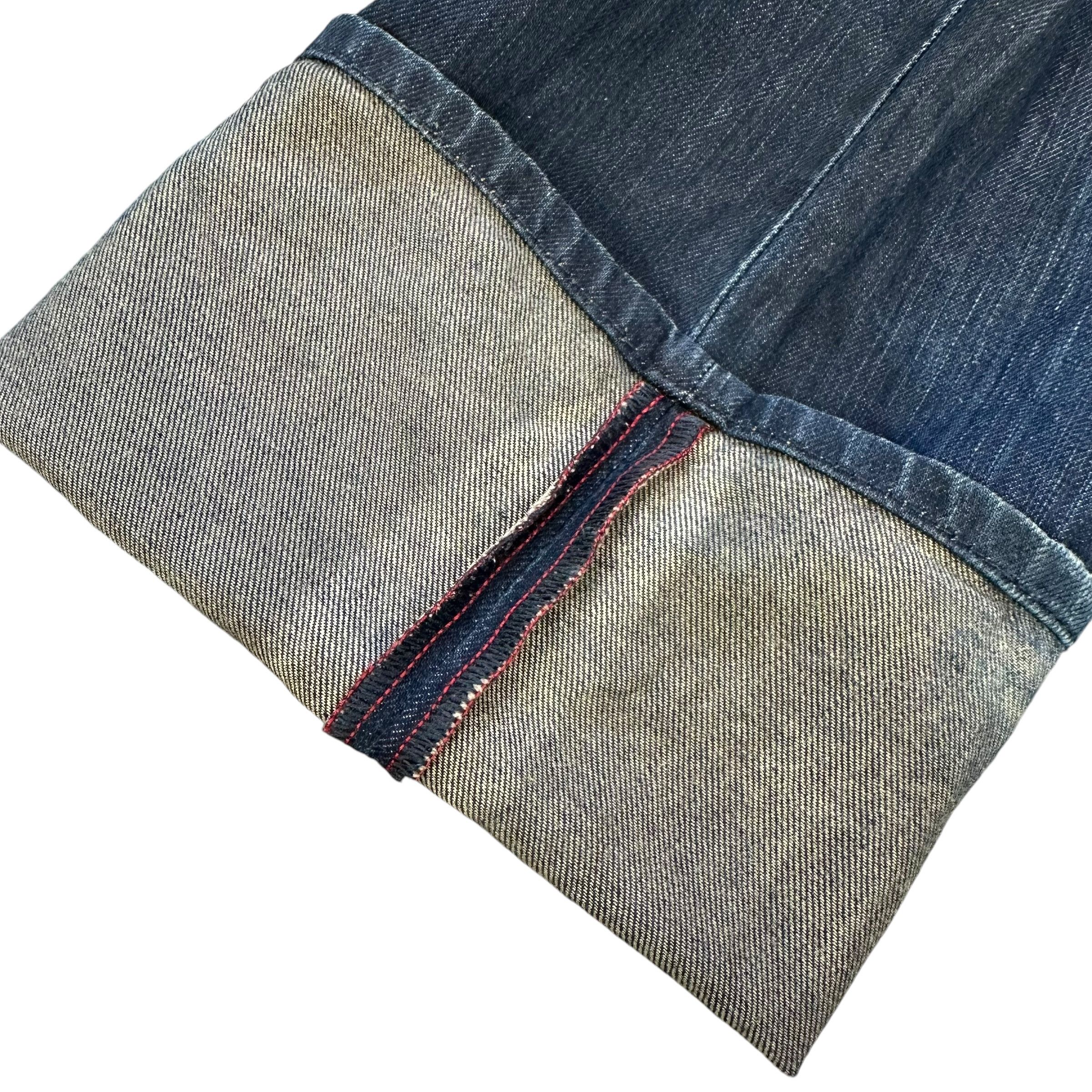 Replay REPLAY R81 Asolo Italy Trashed Washed Denim Pant #A58-1330 Size US 30 / EU 46 - 8 Thumbnail
