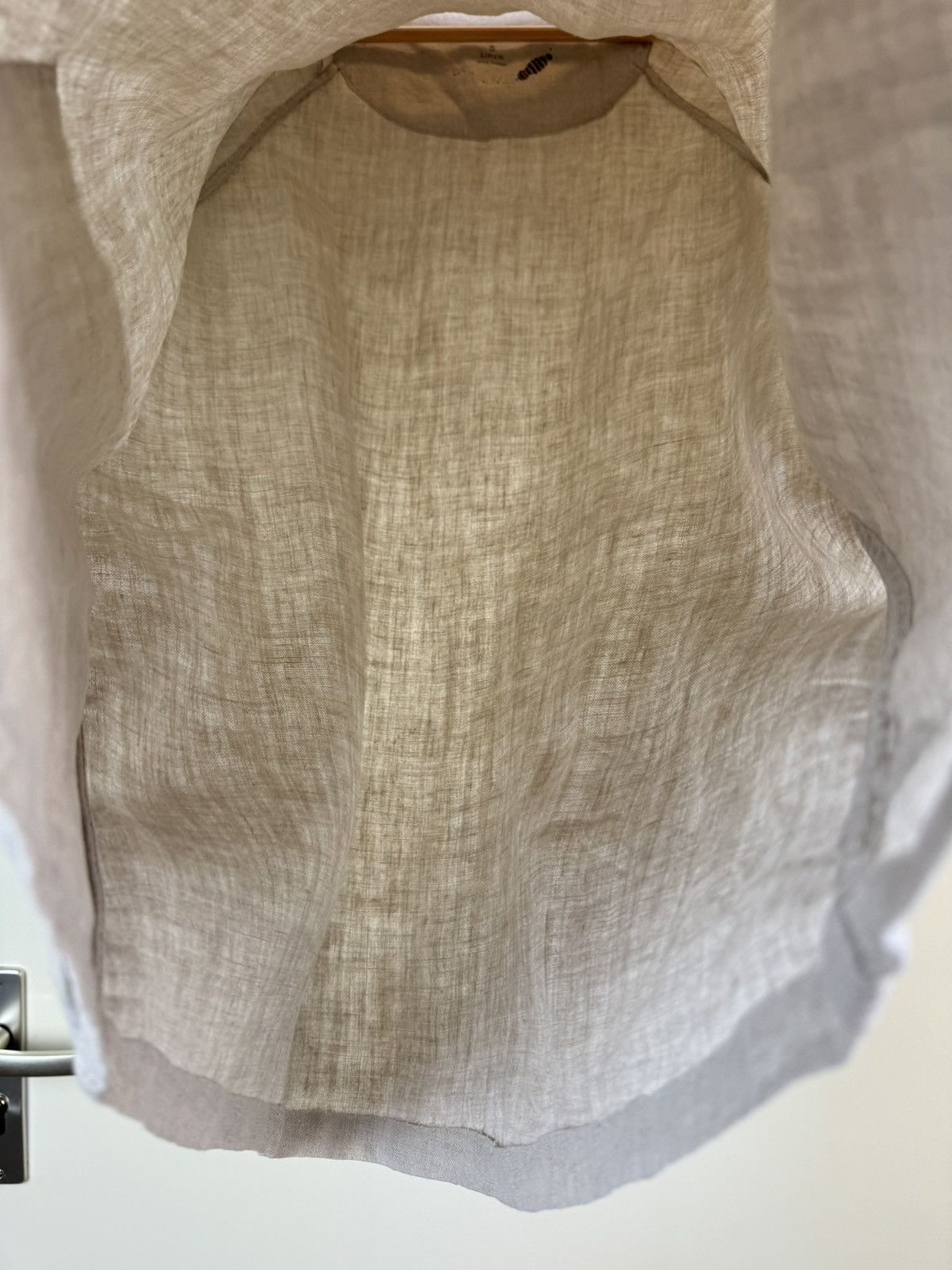 Rundholz Gudrun sjoden linen tunic shirt dress oversized beige S Size XS / US 0-2 / IT 36-38 - 7 Thumbnail