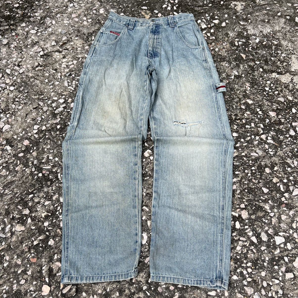 Airwalk “y2k style” AIR WALK DISTRESS CARPENTER JEANS Size US 29 - 1 Thumbnail
