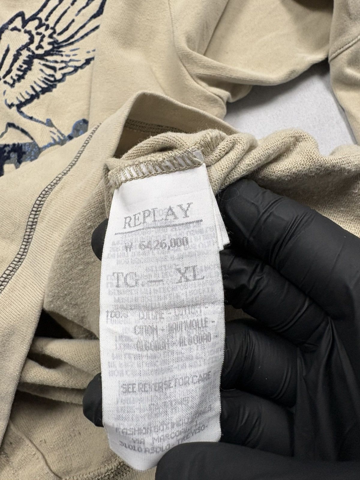 Replay Replay Eagle Anchor Graphic Longsleeve Y2K 2000s japanese M Size US M / EU 48-50 / 2 - 16 Thumbnail