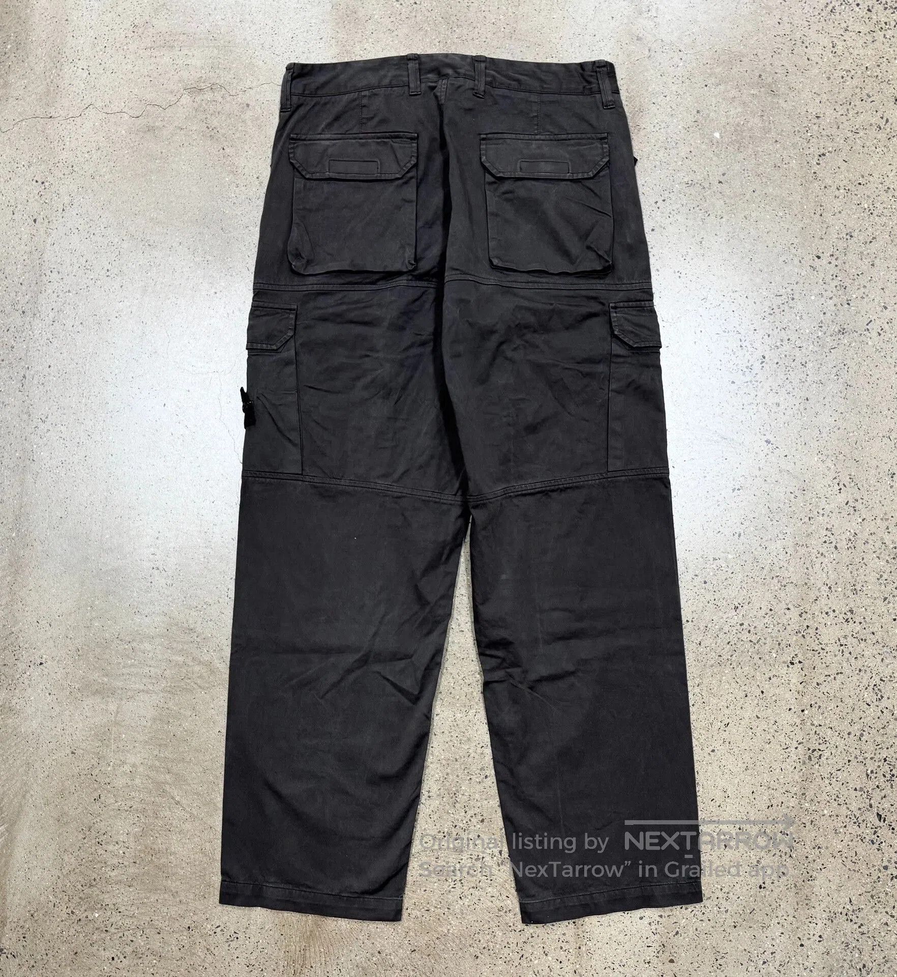 Stone Island Stone Island Wide Leg Cargo Pants. Size US 30 / EU 46 - 3 Thumbnail