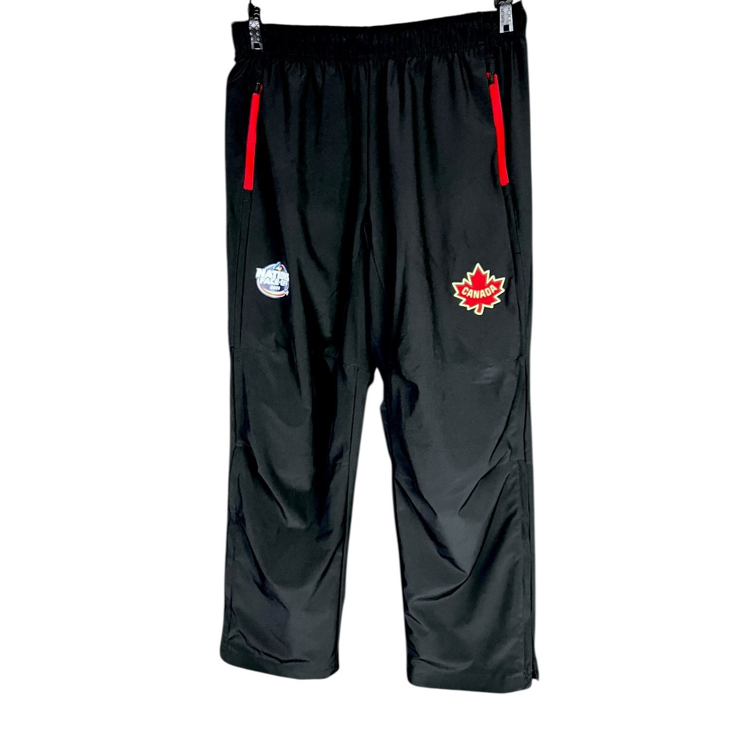 Fabletics Men's NHL Canada 4 Nations Face-Off 2025 Hockey Track Pants Size US 33 - 1 Thumbnail
