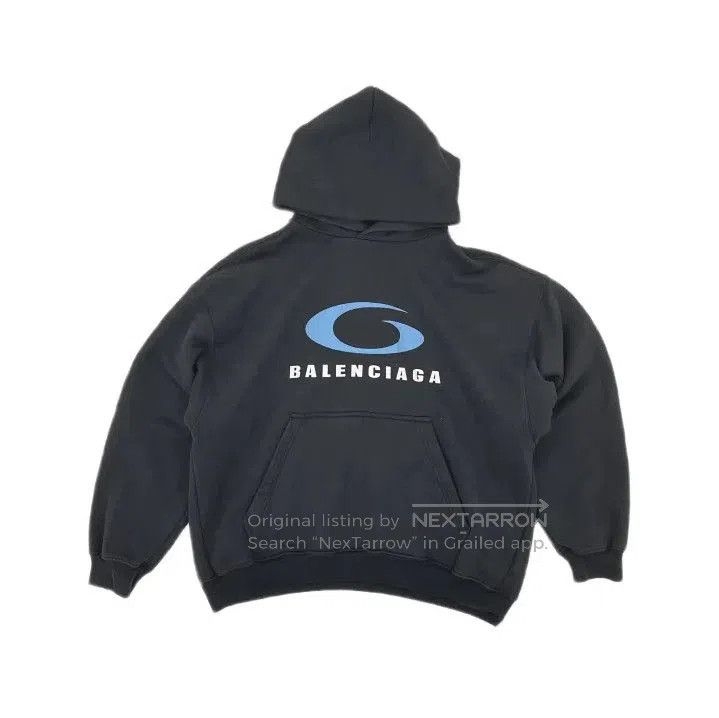 Balenciaga Balenciaga SS24 Logo Black Hoodie for Unisex. Size US M / EU 48-50 / 2 - 2 Thumbnail