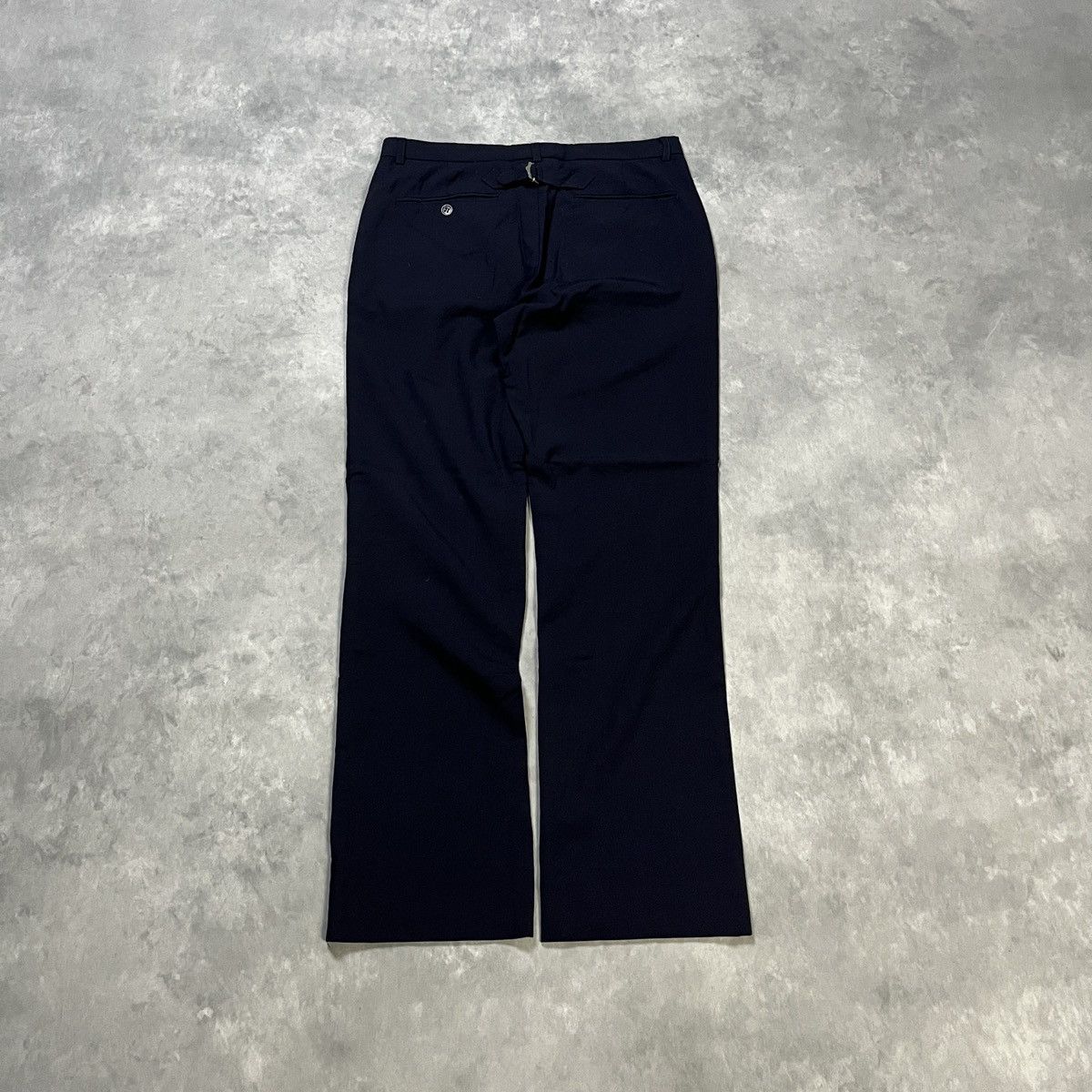 Beams Japan BEAMS BOY JAPAN NAVY WIDE LEG TROUSERS SIDE ADJUSTER PANTS Size US 27 - 6 Thumbnail