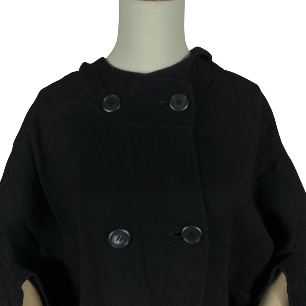 Tsumori Chisato Vintage Tsumori Chisato Hooded Wool Cape Coat Size M / US 6-8 / IT 42-44 - 6 Thumbnail