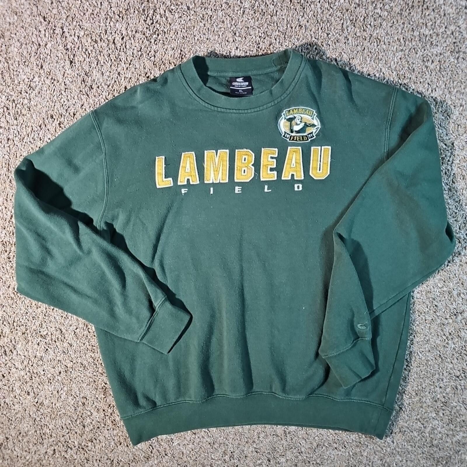Colosseum Athletics Colosseum Own The Stands LAMBEAU FIELD XL Sweatshirt Size ONE SIZE - 1 Thumbnail