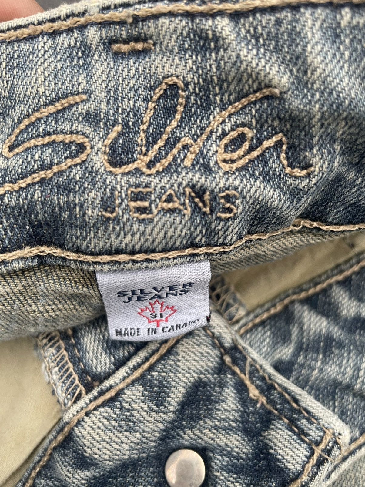Silver Jeans Co. Vintage Flare Silver Jeans Size 33" - 15 Thumbnail
