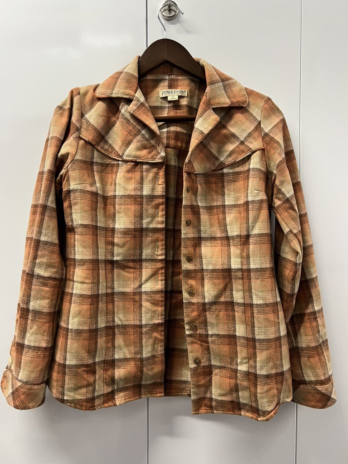 Pendleton 90's 2000's Y2K VTG Vintage Pendleton Plaid Wool Flannel Size US XS / EU 42 / 0 - 3 Thumbnail