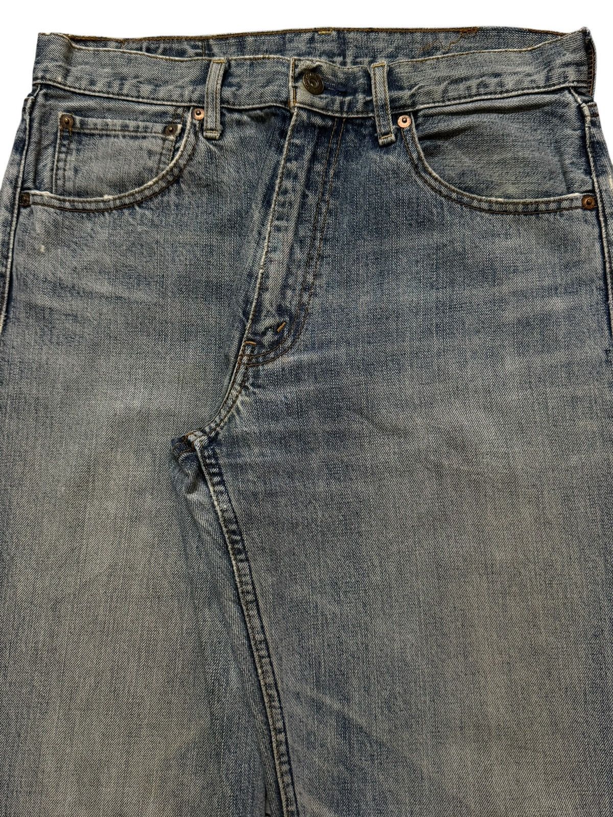 Levi's Vintage Y2K Japan Levis 503 Blue Faded Wash Relaxed Wide Leg Size US 31 - 3 Thumbnail